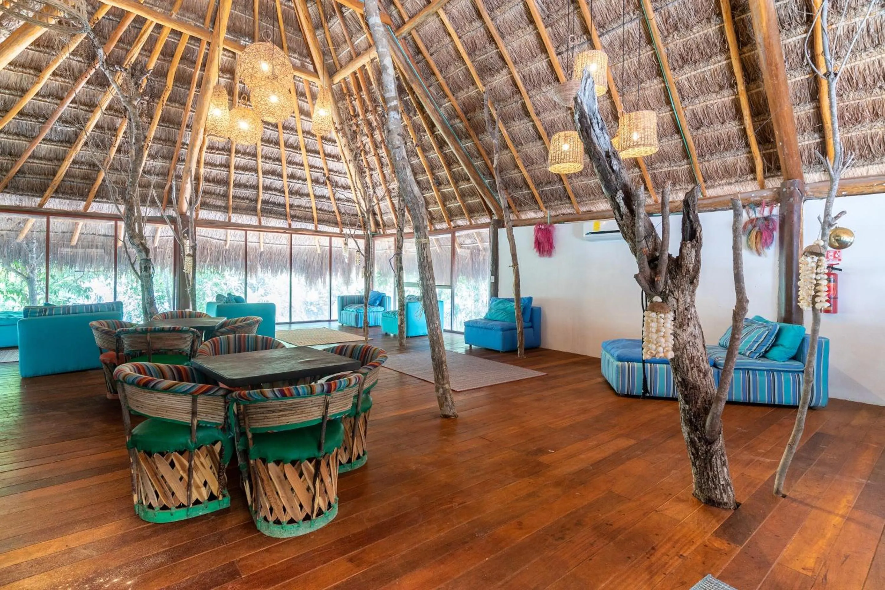 Living room in Ecovergel Hotel Riviera Maya