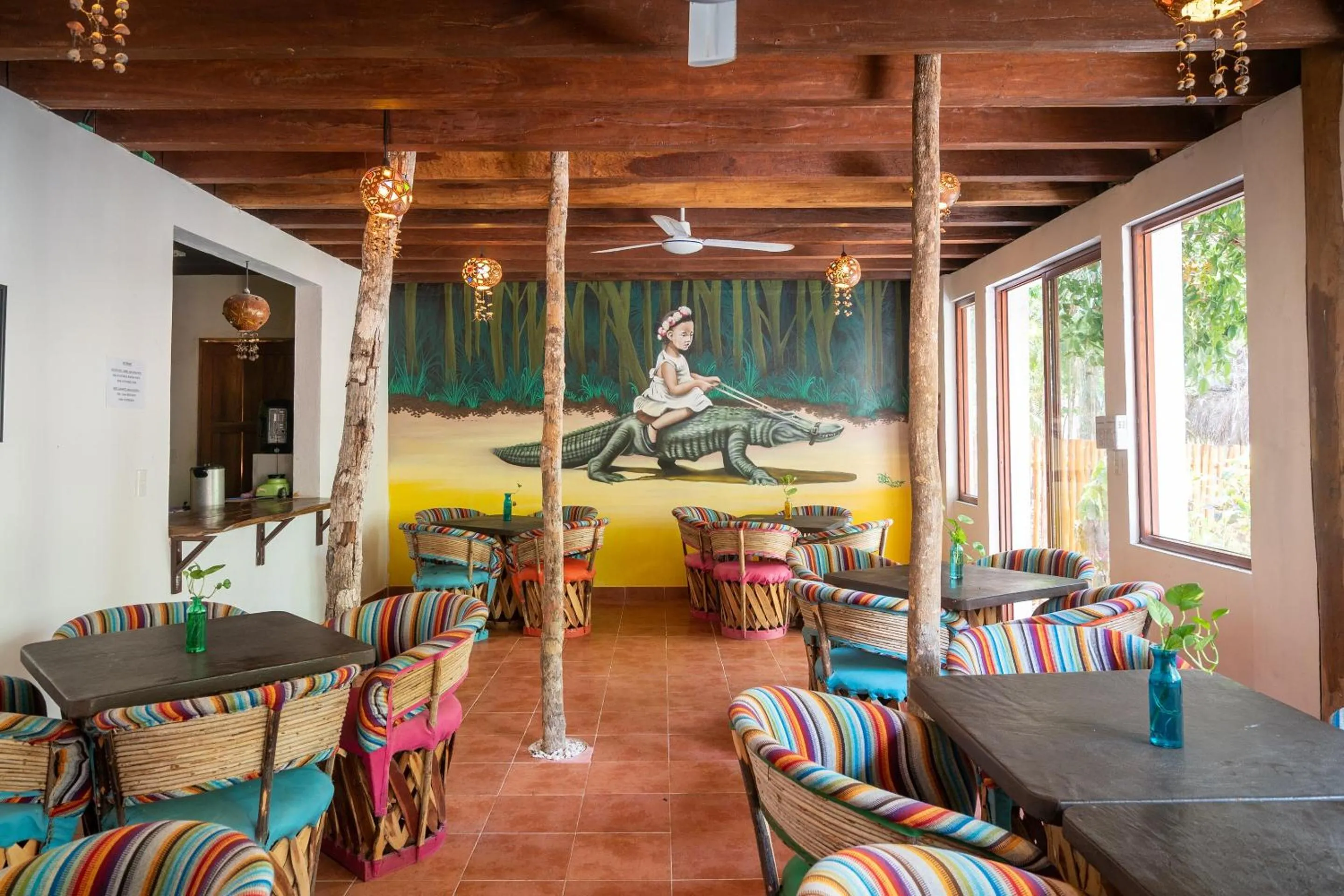 Restaurant/places to eat in Ecovergel Hotel Riviera Maya