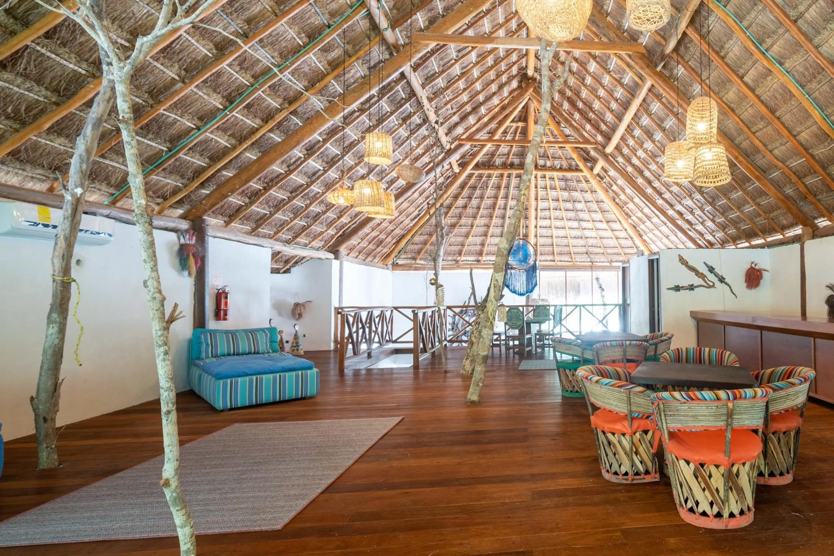 Living room in Ecovergel Hotel Riviera Maya