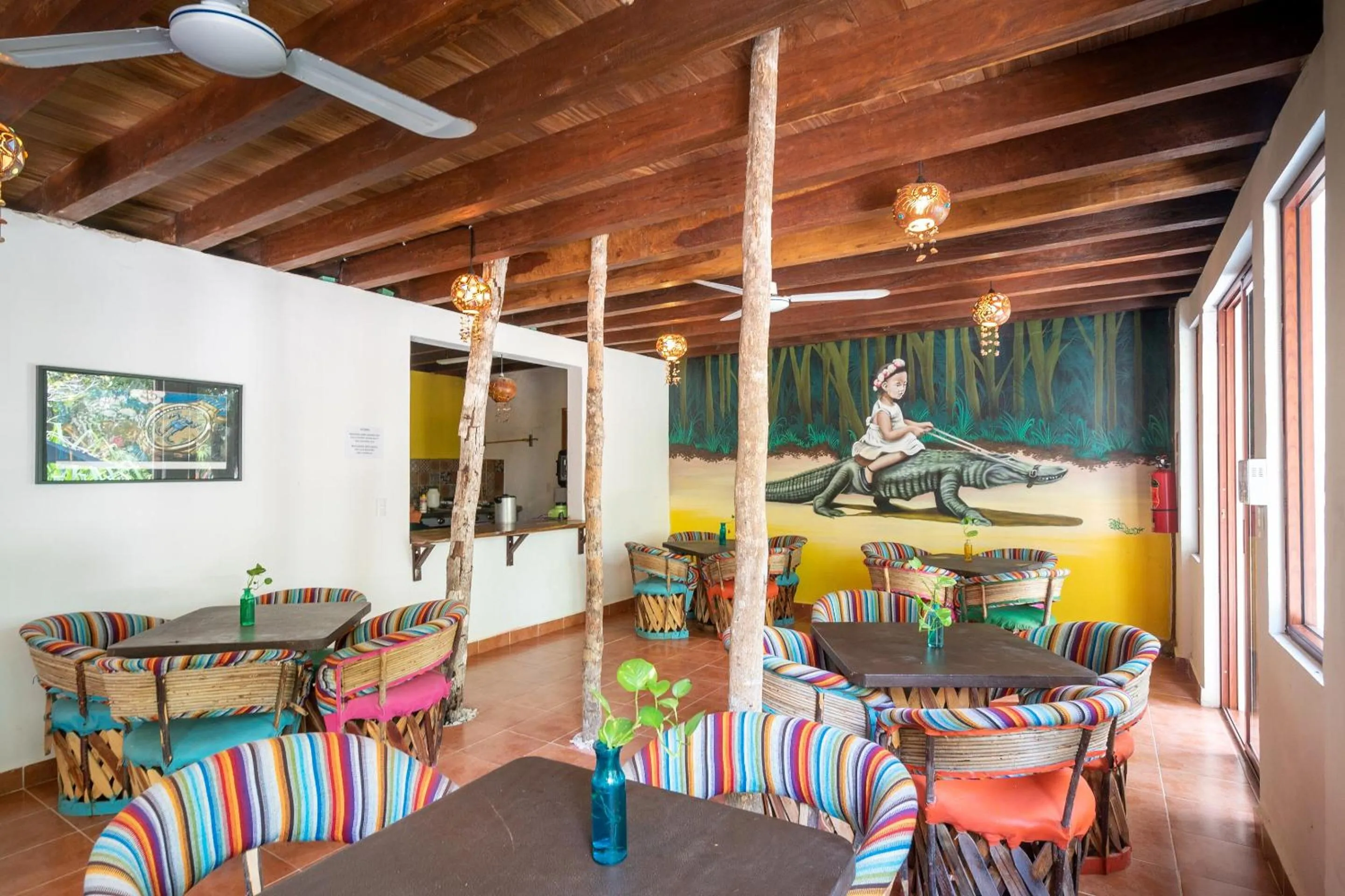 Restaurant/places to eat in Ecovergel Hotel Riviera Maya