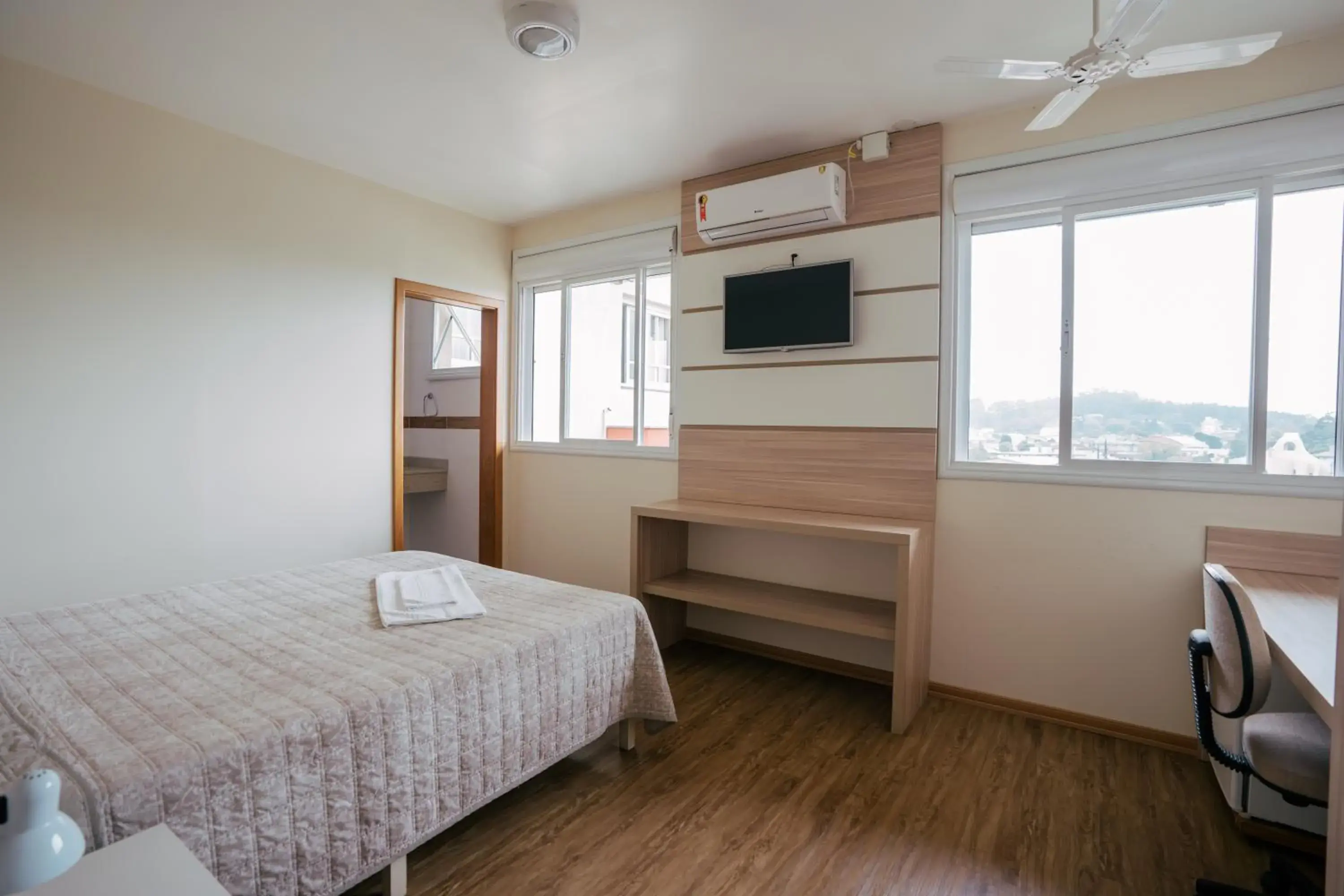 Bed in Hotel Prata Villaggio Bed in Hotel Prata Villaggio