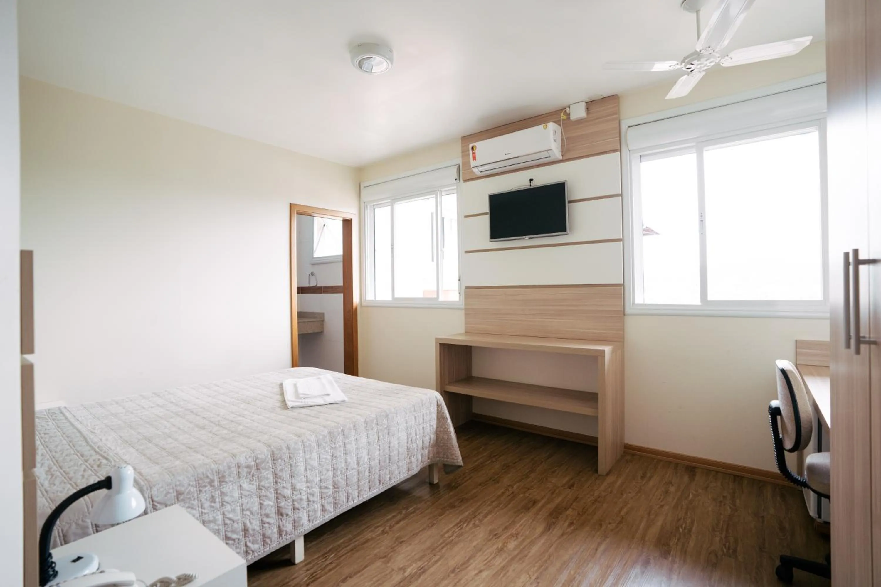 Bed in Hotel Prata Villaggio