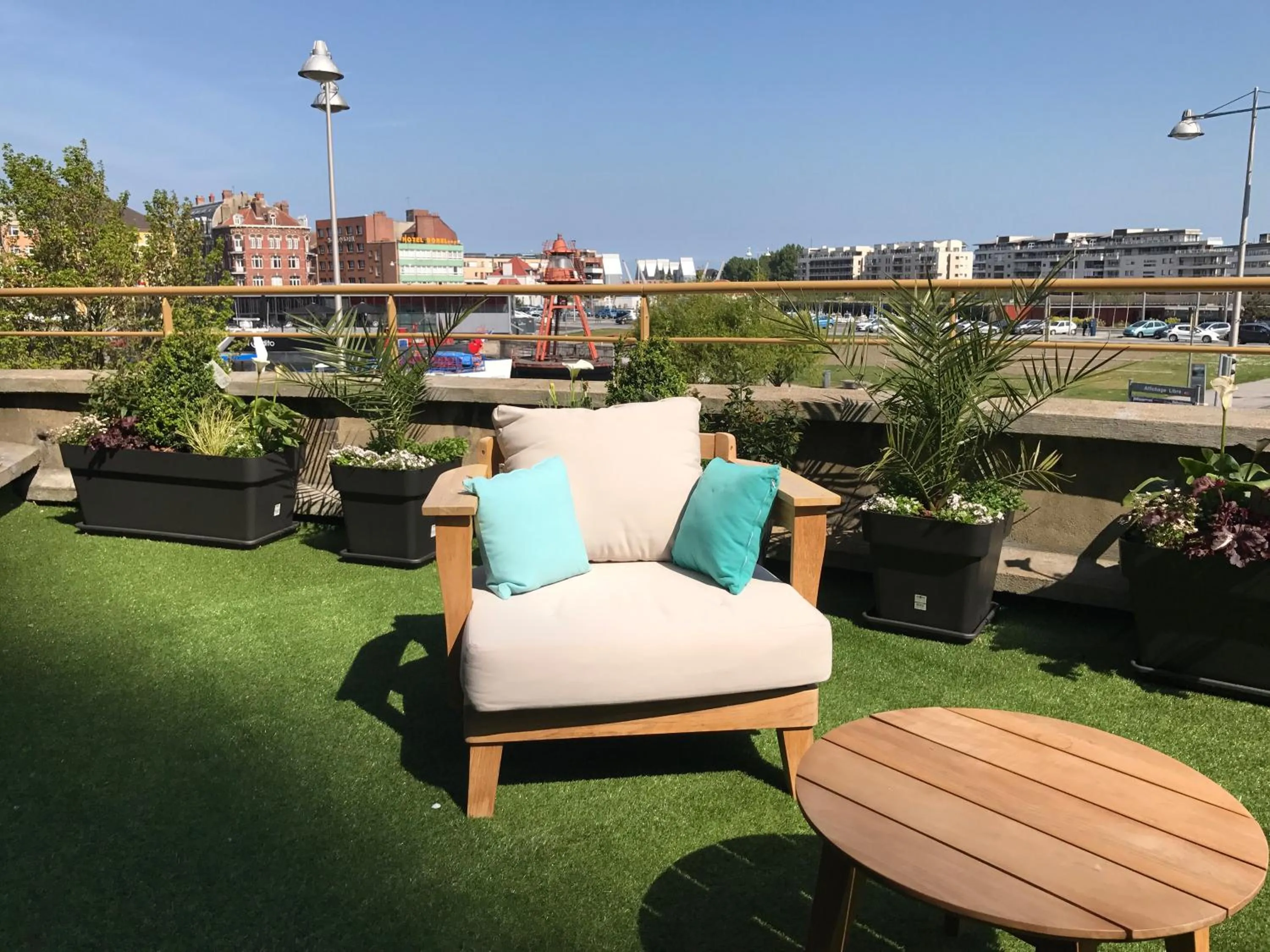 Patio in Les chambres du Waterzooi