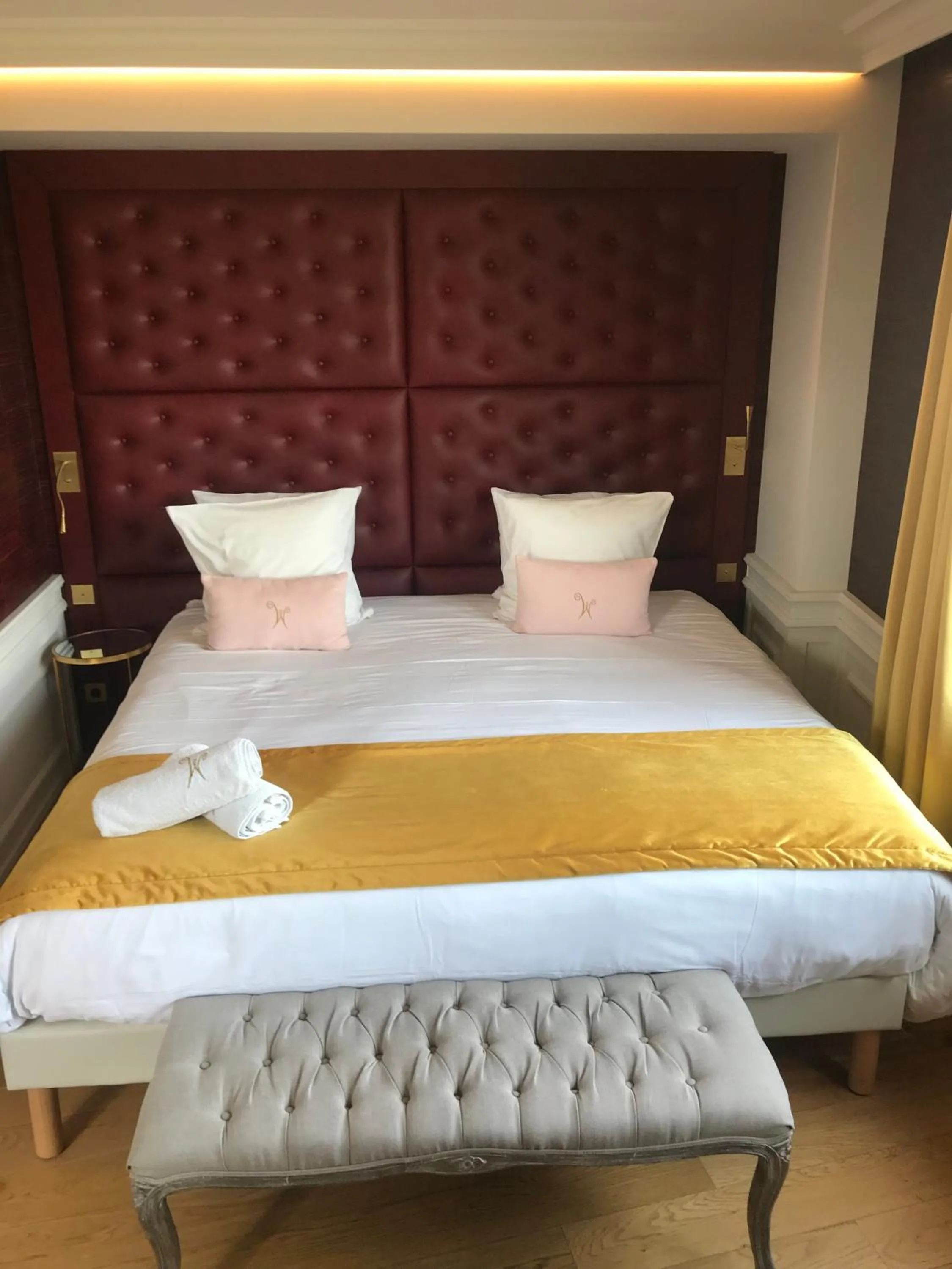 Bed in Les chambres du Waterzooi