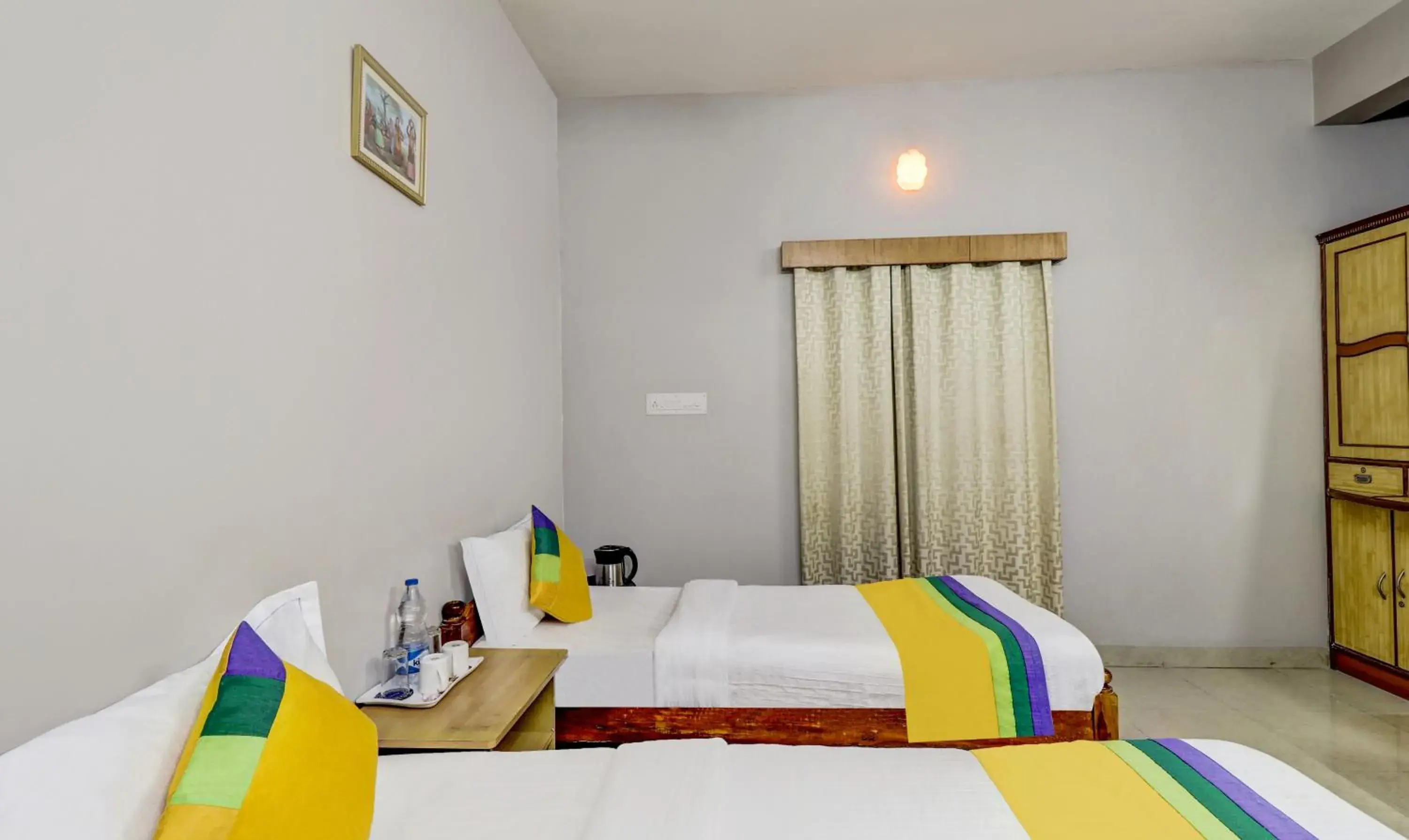 Bedroom, Bed in Itsy Hotels Shree Comforts Bedroom, Bed in Itsy Hotels Shree Comforts