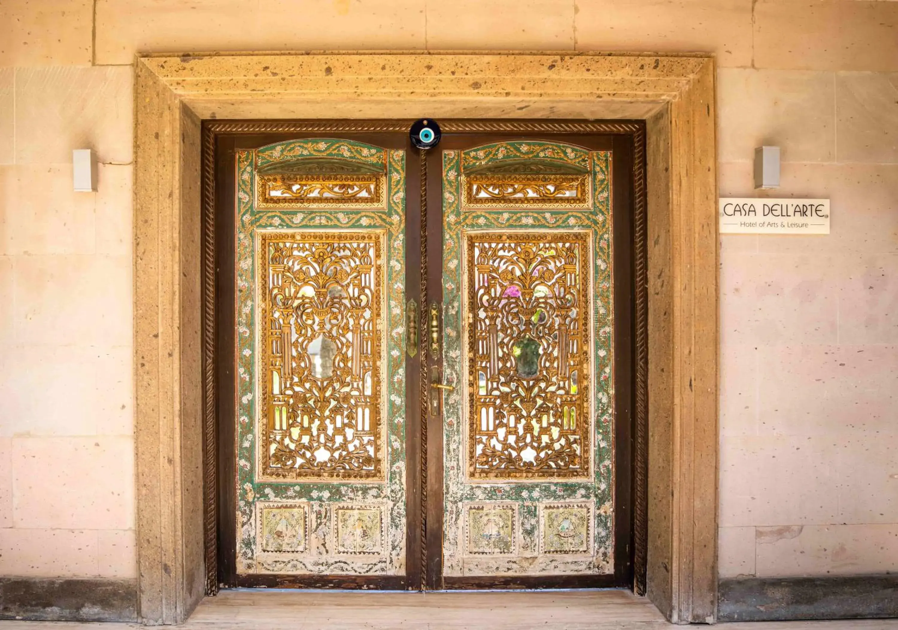 Facade/entrance in Casa dell'Arte Hotel of Arts & Leisure Facade/entrance in Casa dell'Arte Hotel of Arts & Leisure
