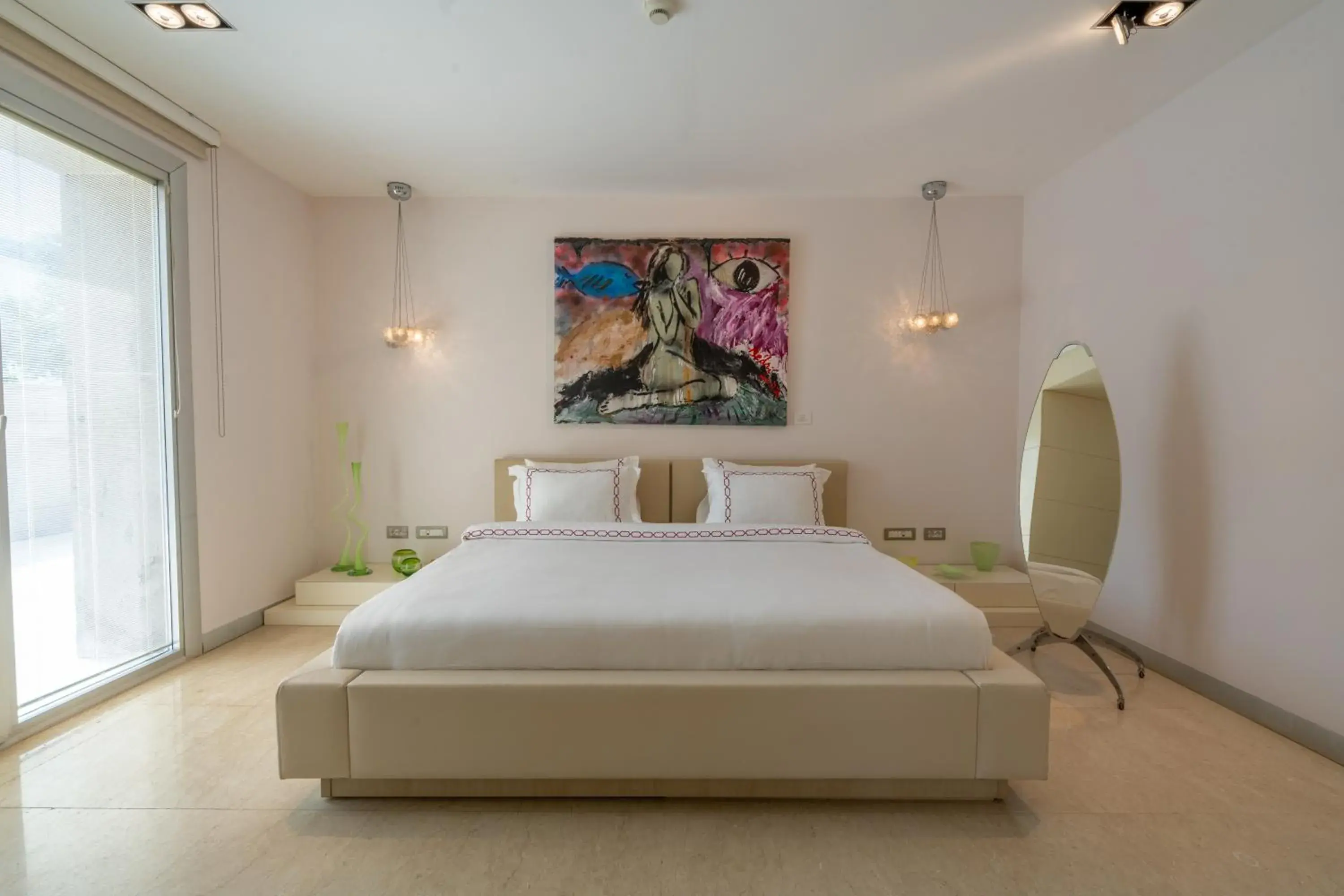 Bed in Casa dell'Arte Hotel of Arts & Leisure Bed in Casa dell'Arte Hotel of Arts & Leisure