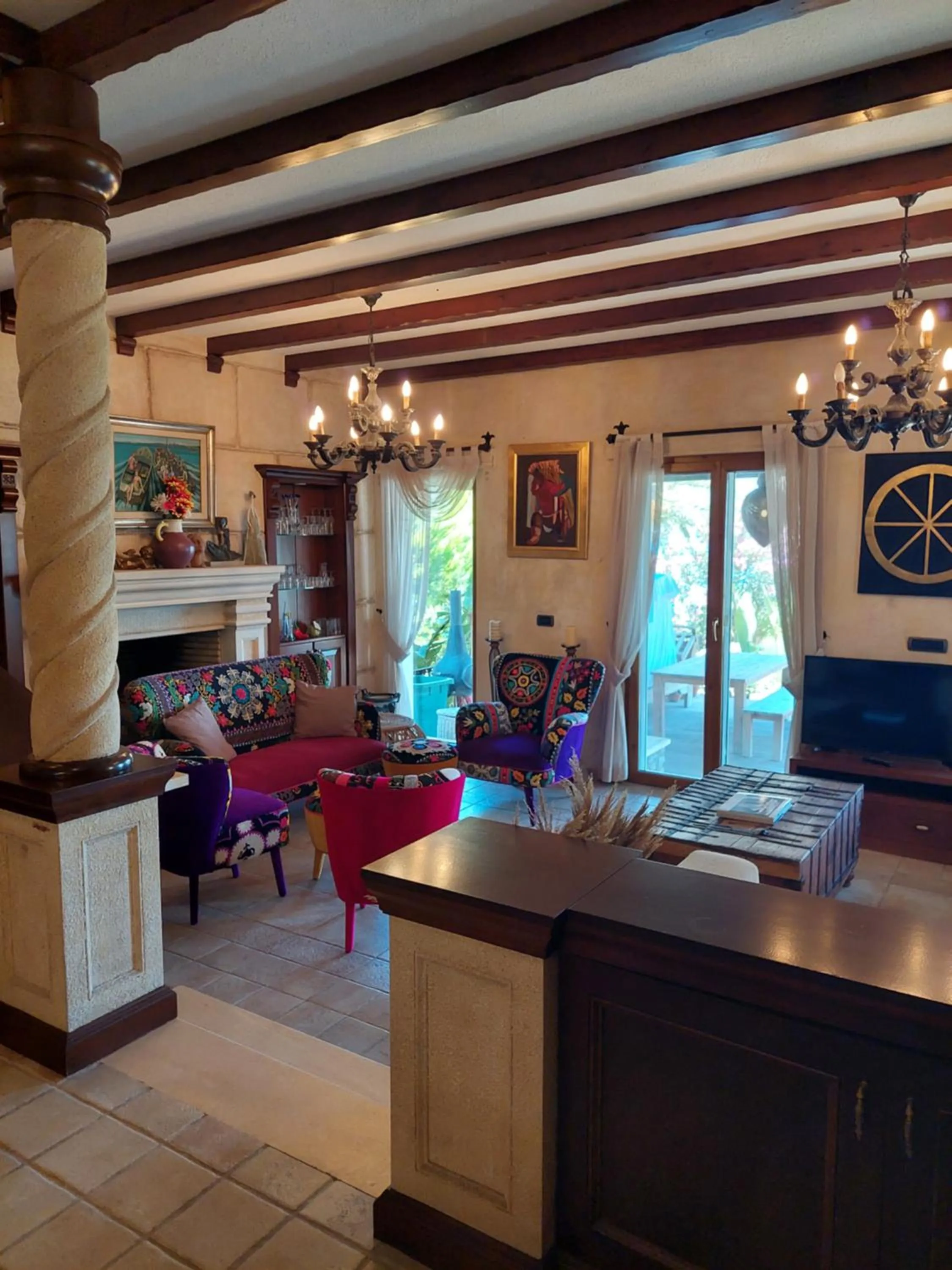 Seating area in Casa dell'Arte Hotel of Arts & Leisure