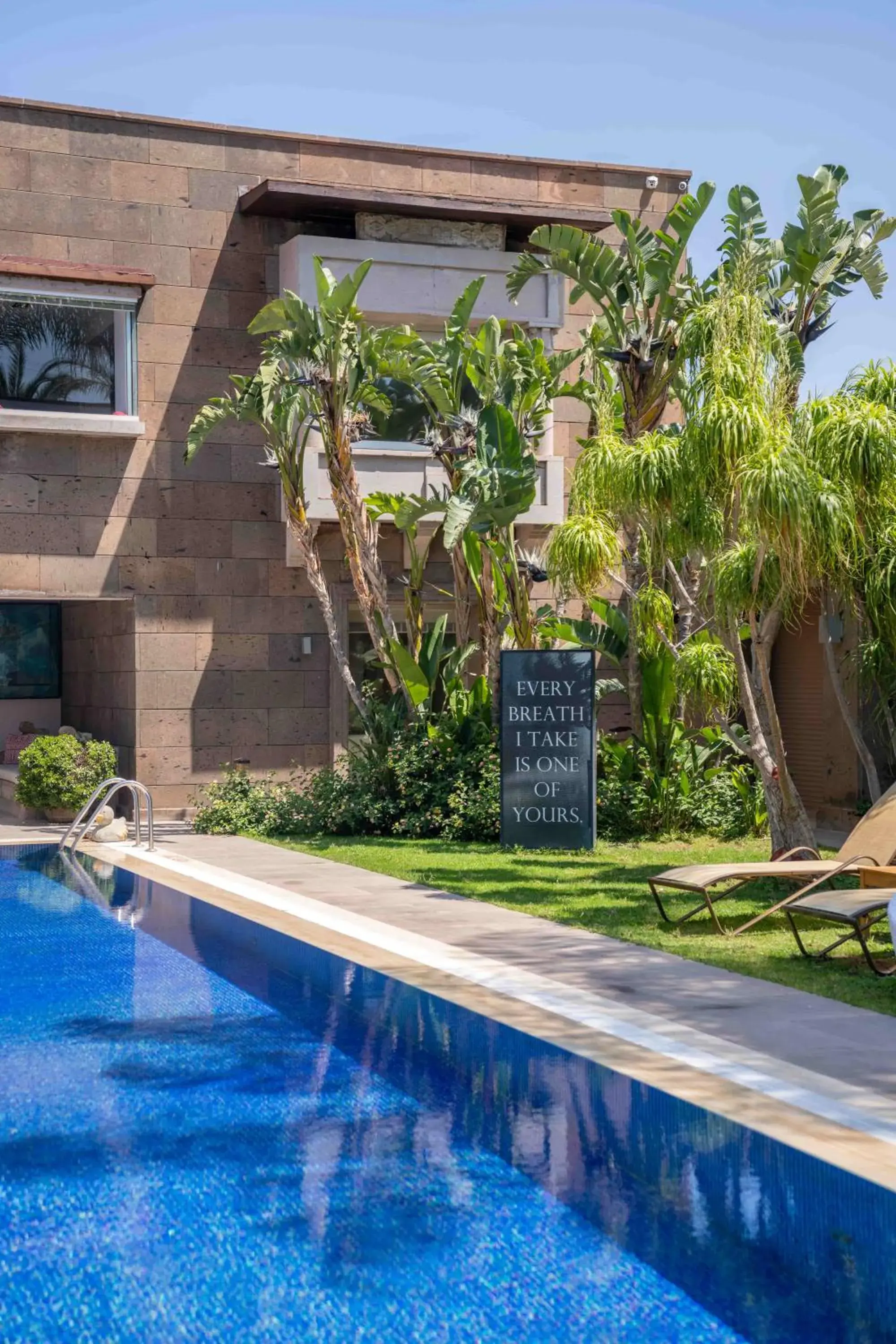 Swimming pool in Casa dell'Arte Hotel of Arts & Leisure Swimming pool in Casa dell'Arte Hotel of Arts & Leisure