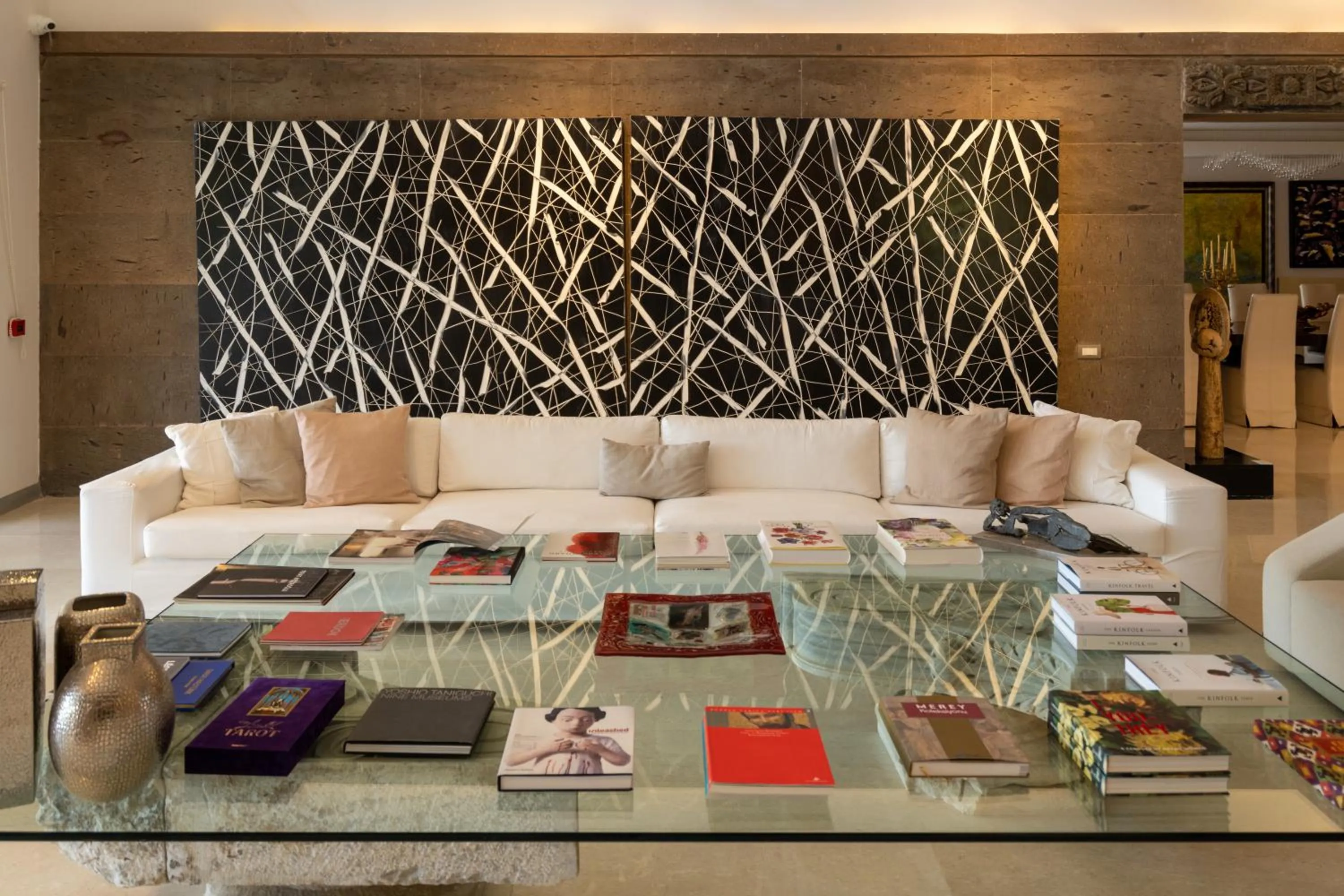 Seating area in Casa dell'Arte Hotel of Arts & Leisure