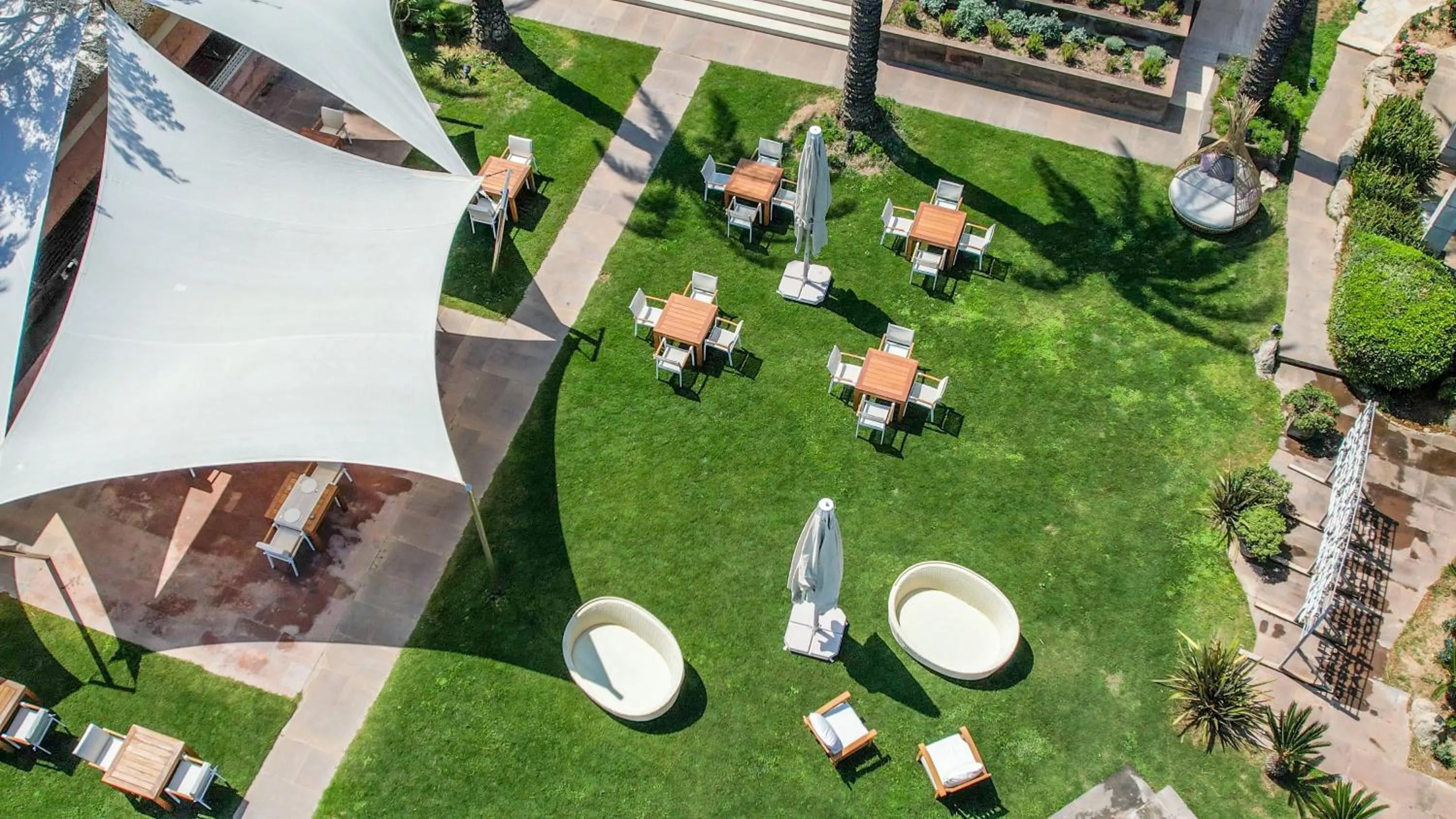 Garden view in Casa dell'Arte Hotel of Arts & Leisure