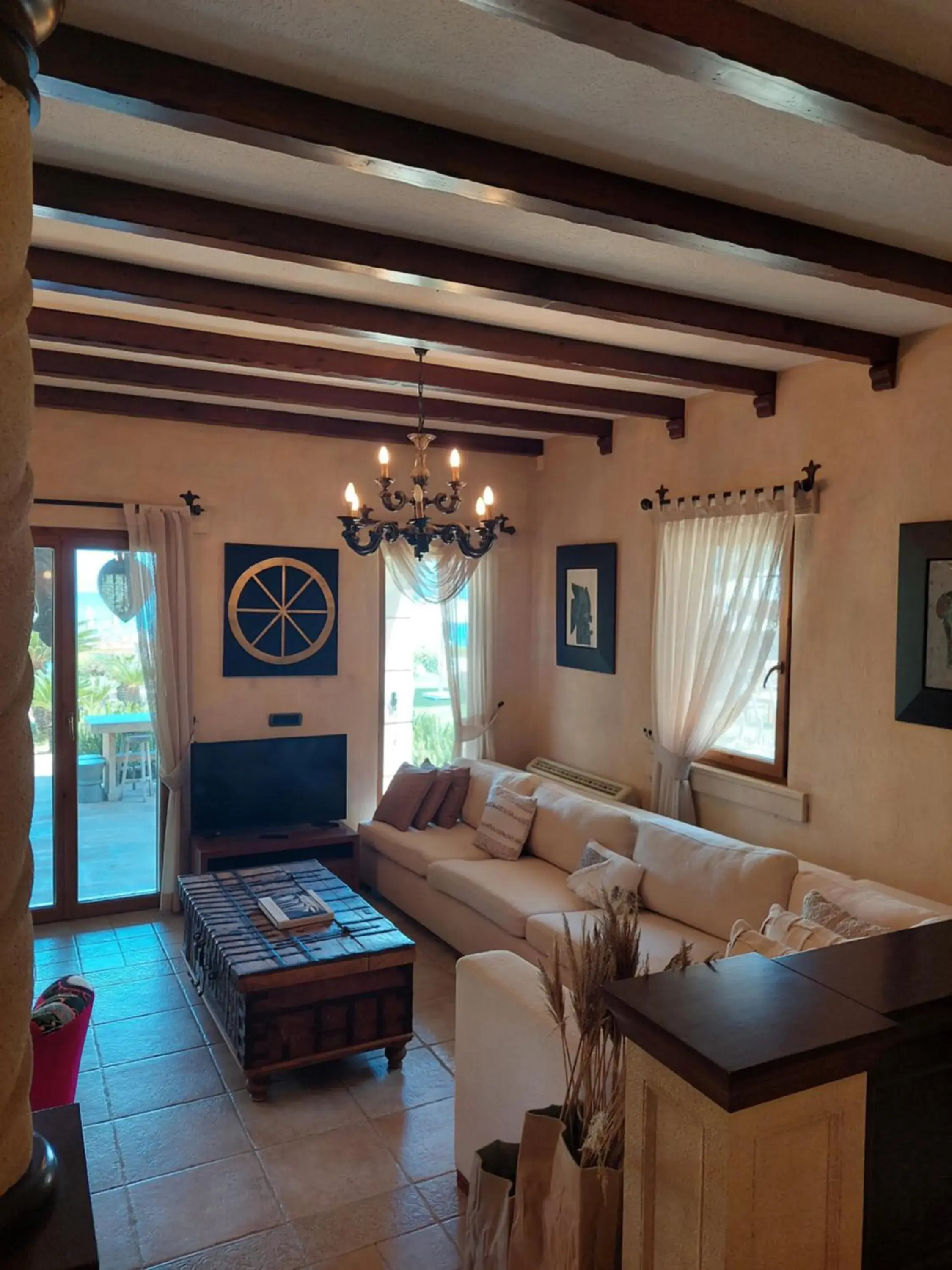 Living room in Casa dell'Arte Hotel of Arts & Leisure Living room in Casa dell'Arte Hotel of Arts & Leisure