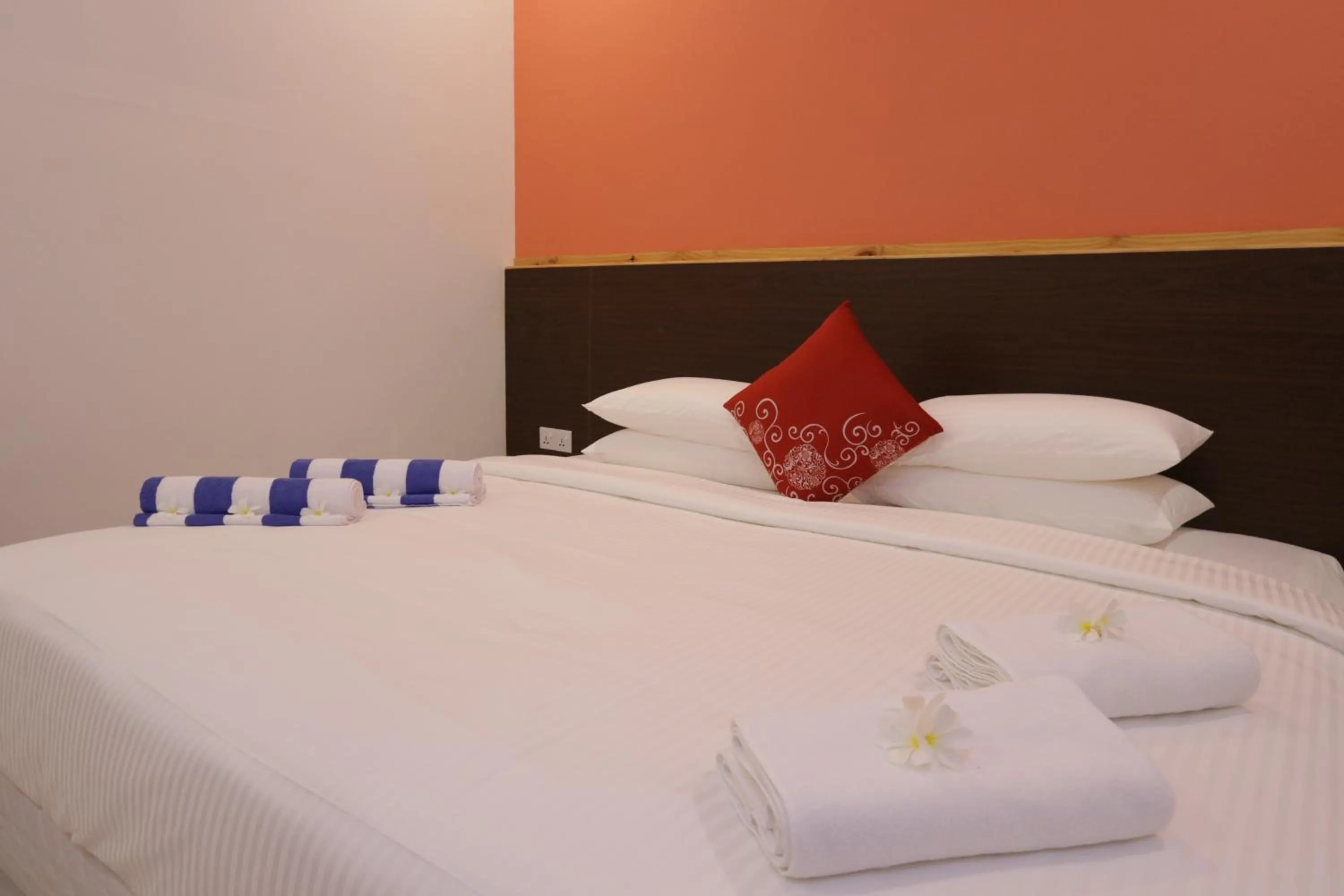 Bedroom in Scuba Inn