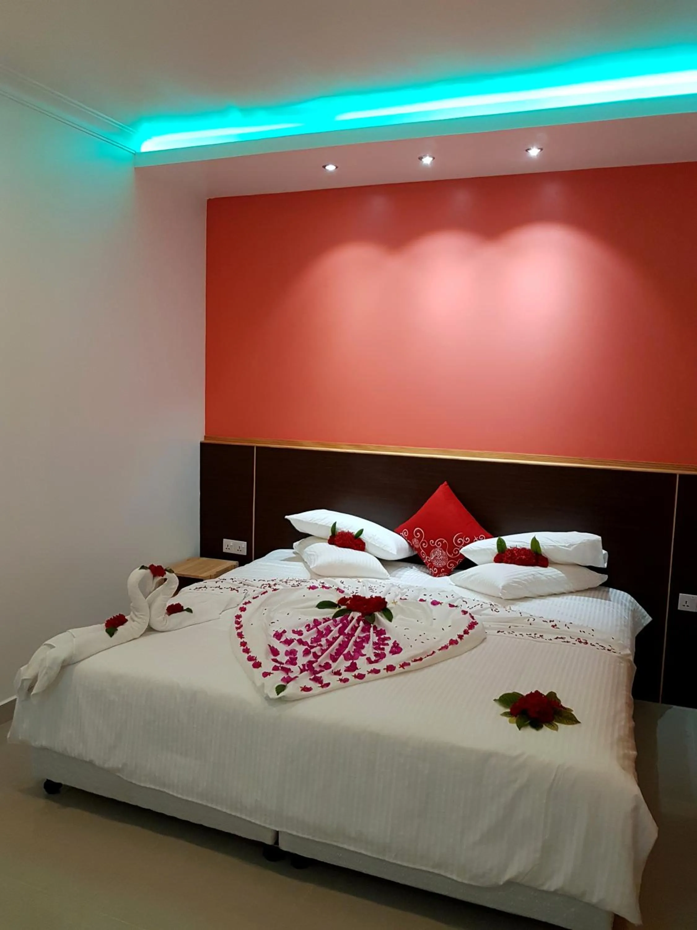 Bedroom in Scuba Inn