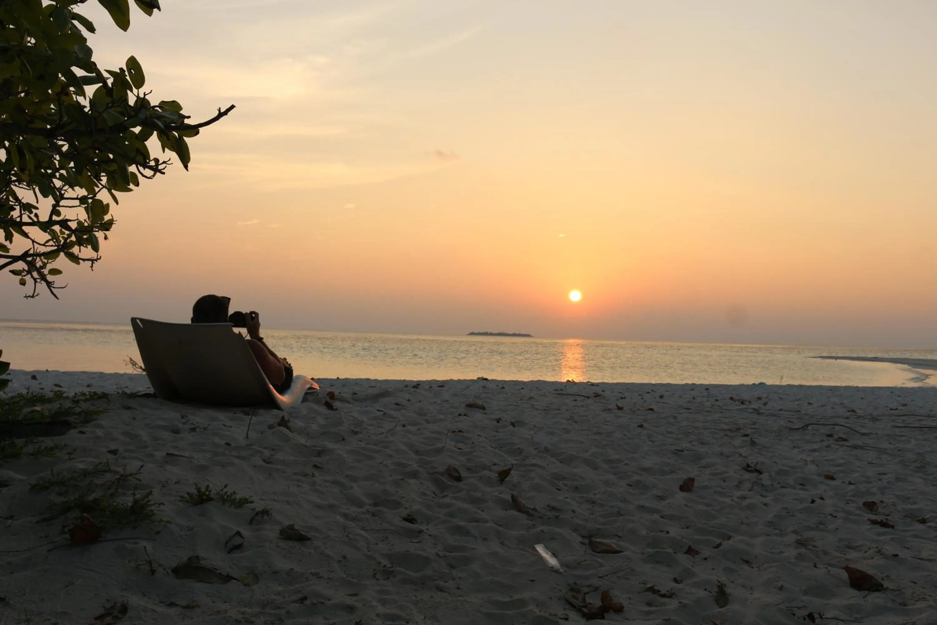 Beach in Scuba Inn