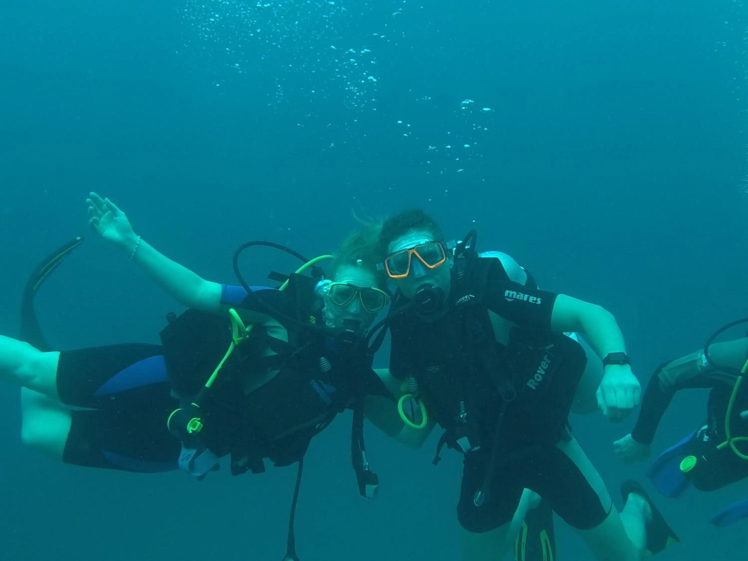 People in Scuba Inn