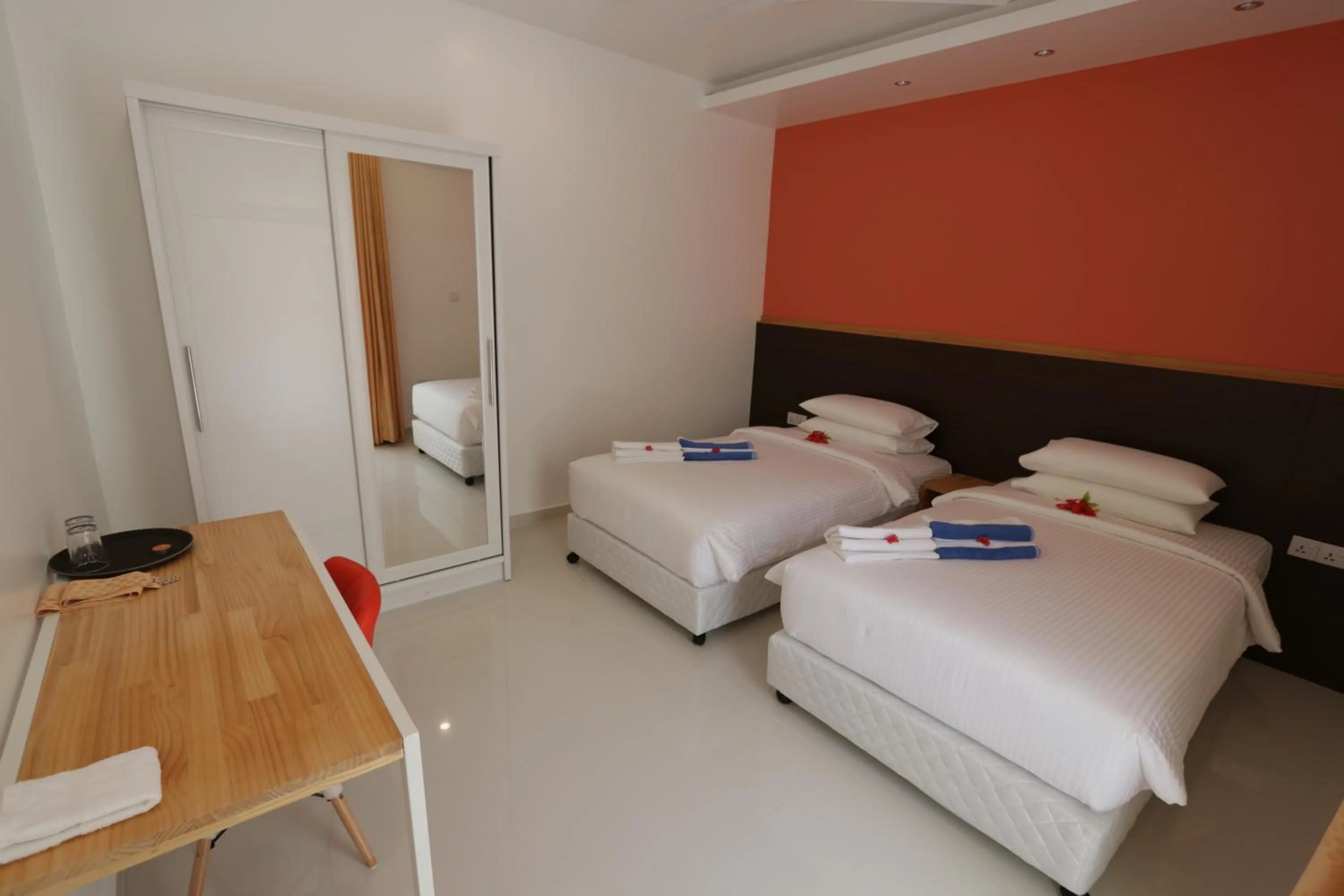 Bedroom in Scuba Inn