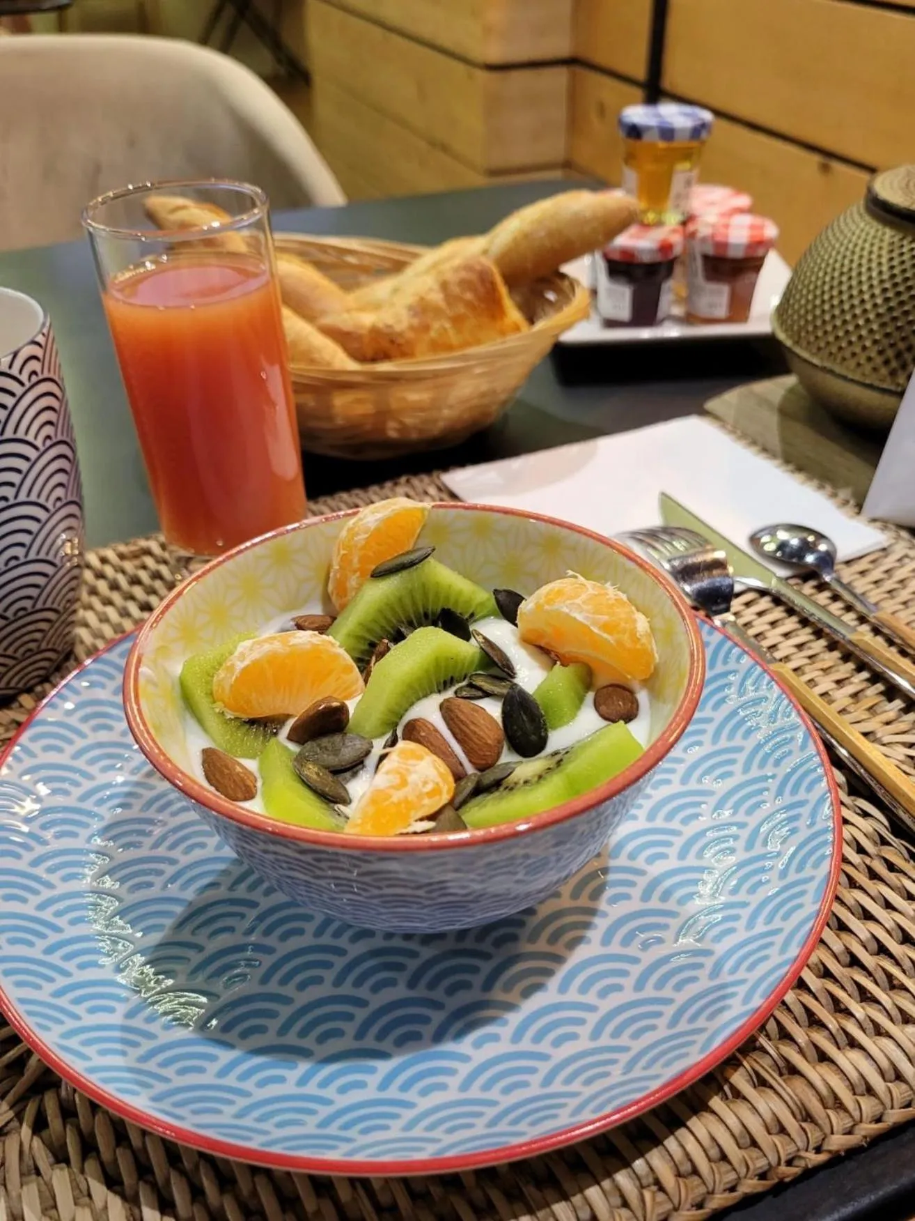 Breakfast in Hotelo Lyon Charité