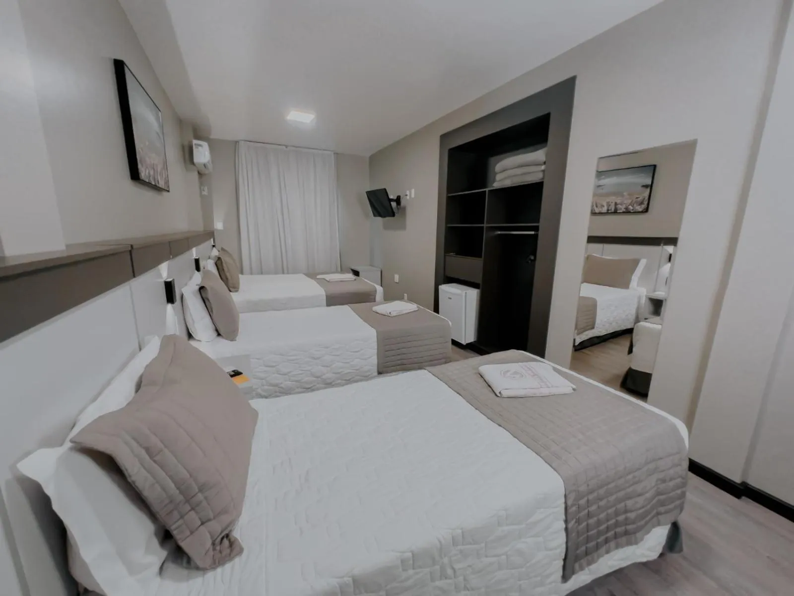 Bed in Hotel Negrini