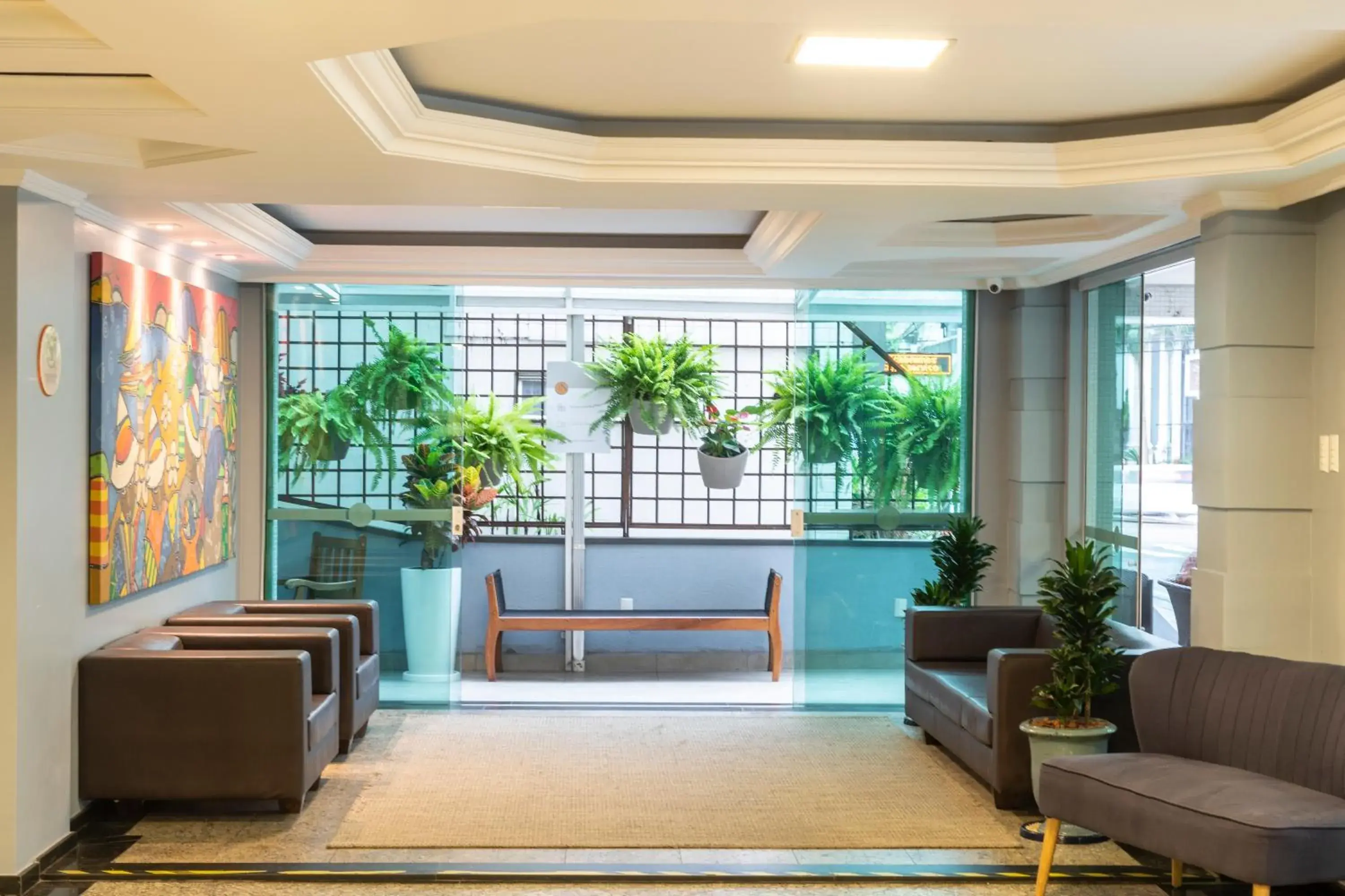 Lobby or reception in Hotel Negrini Lobby or reception in Hotel Negrini