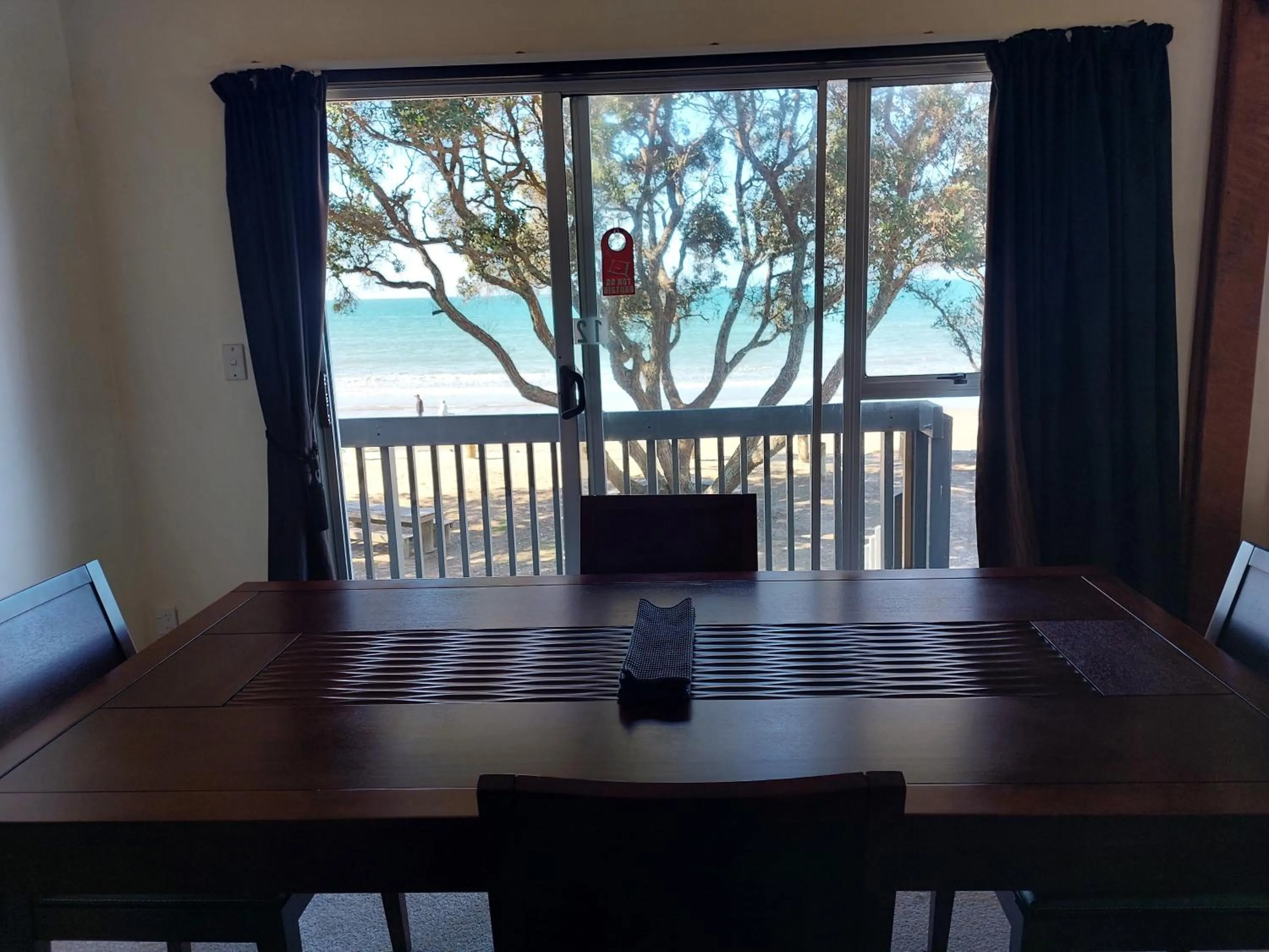 Dining area in Edgewater Motel