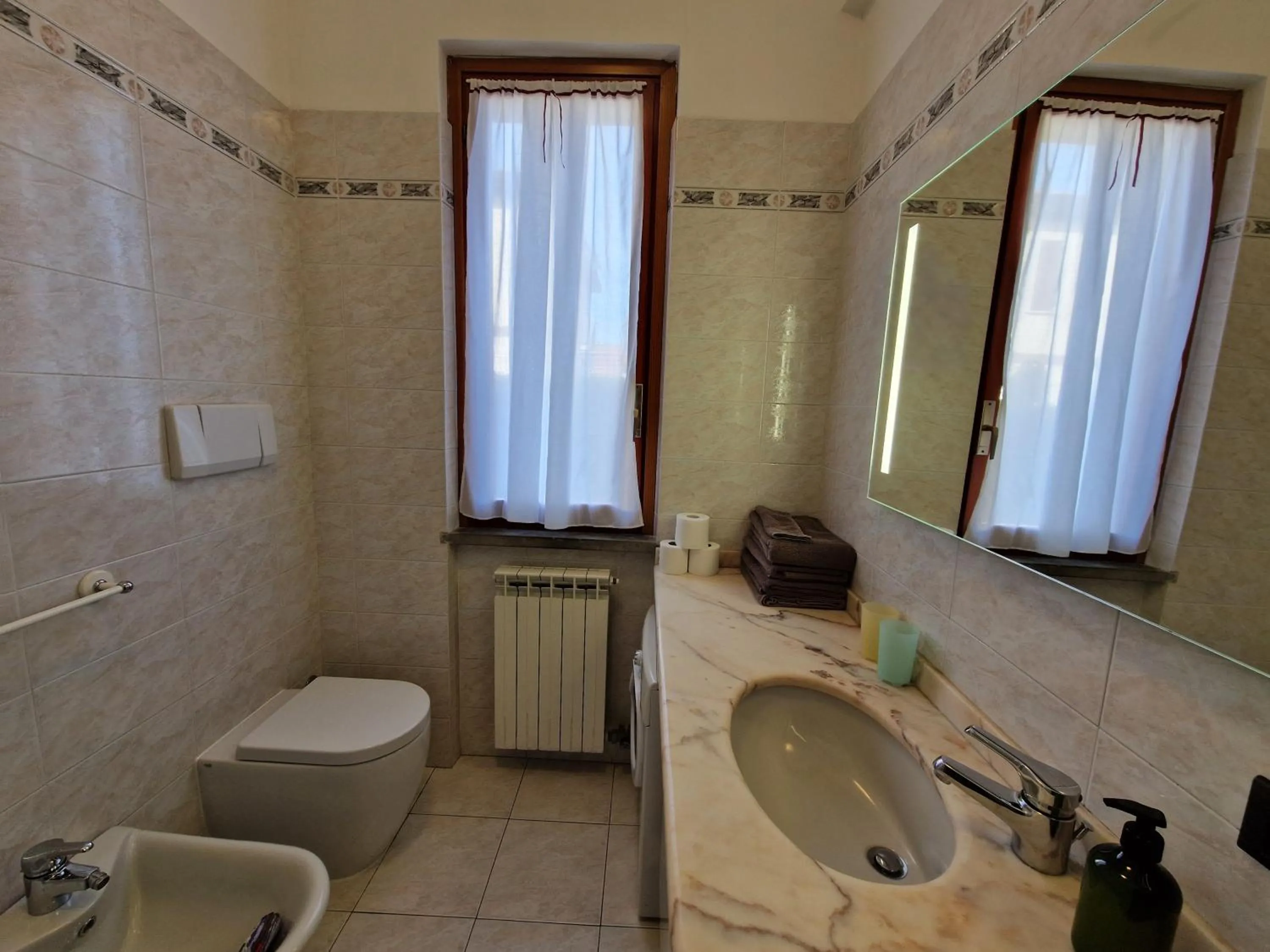 Bathroom in Appartamento e Parco Sergiunca