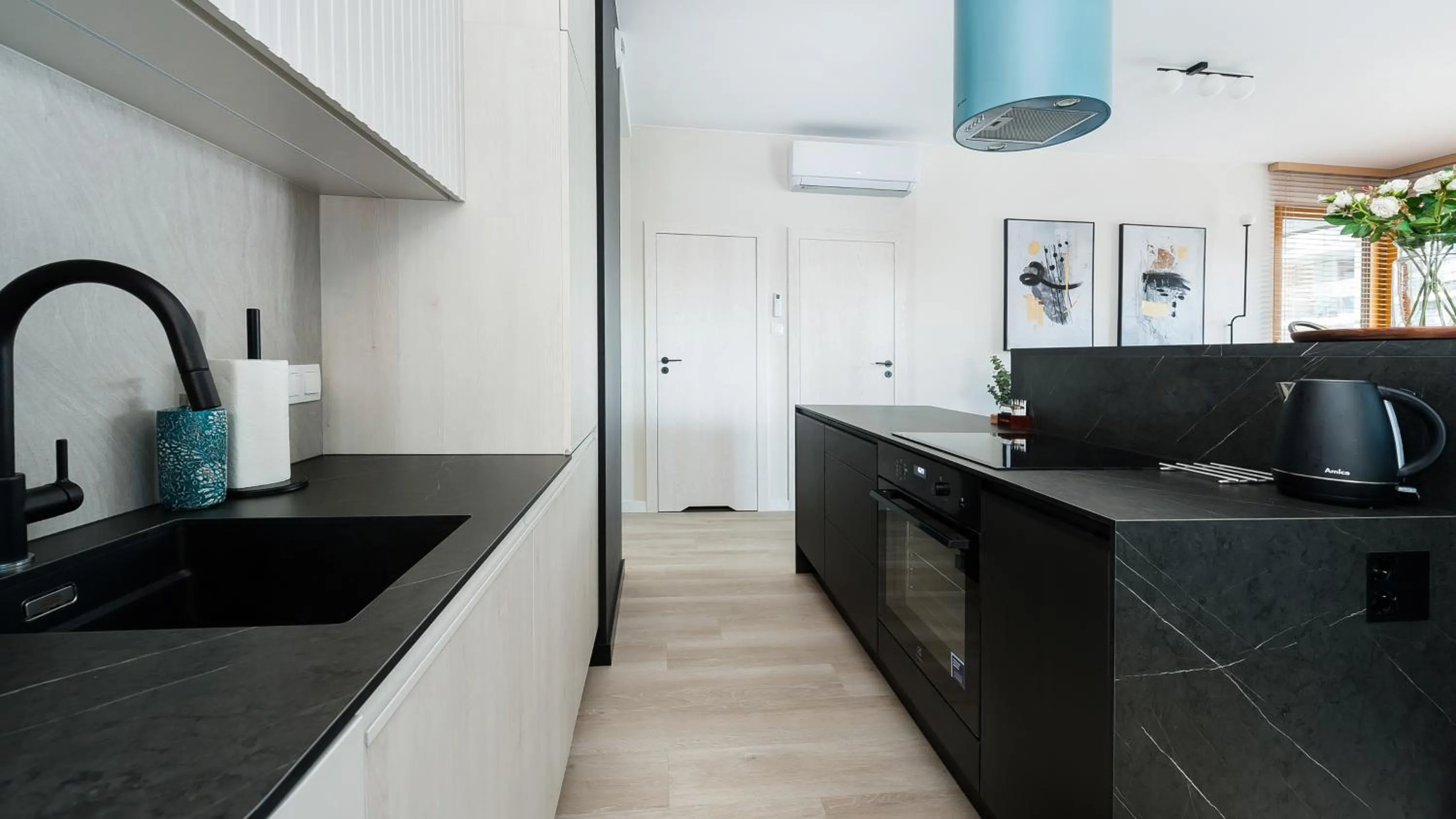 Kitchen or kitchenette in Premium in Novum City Center, Sun & Snow