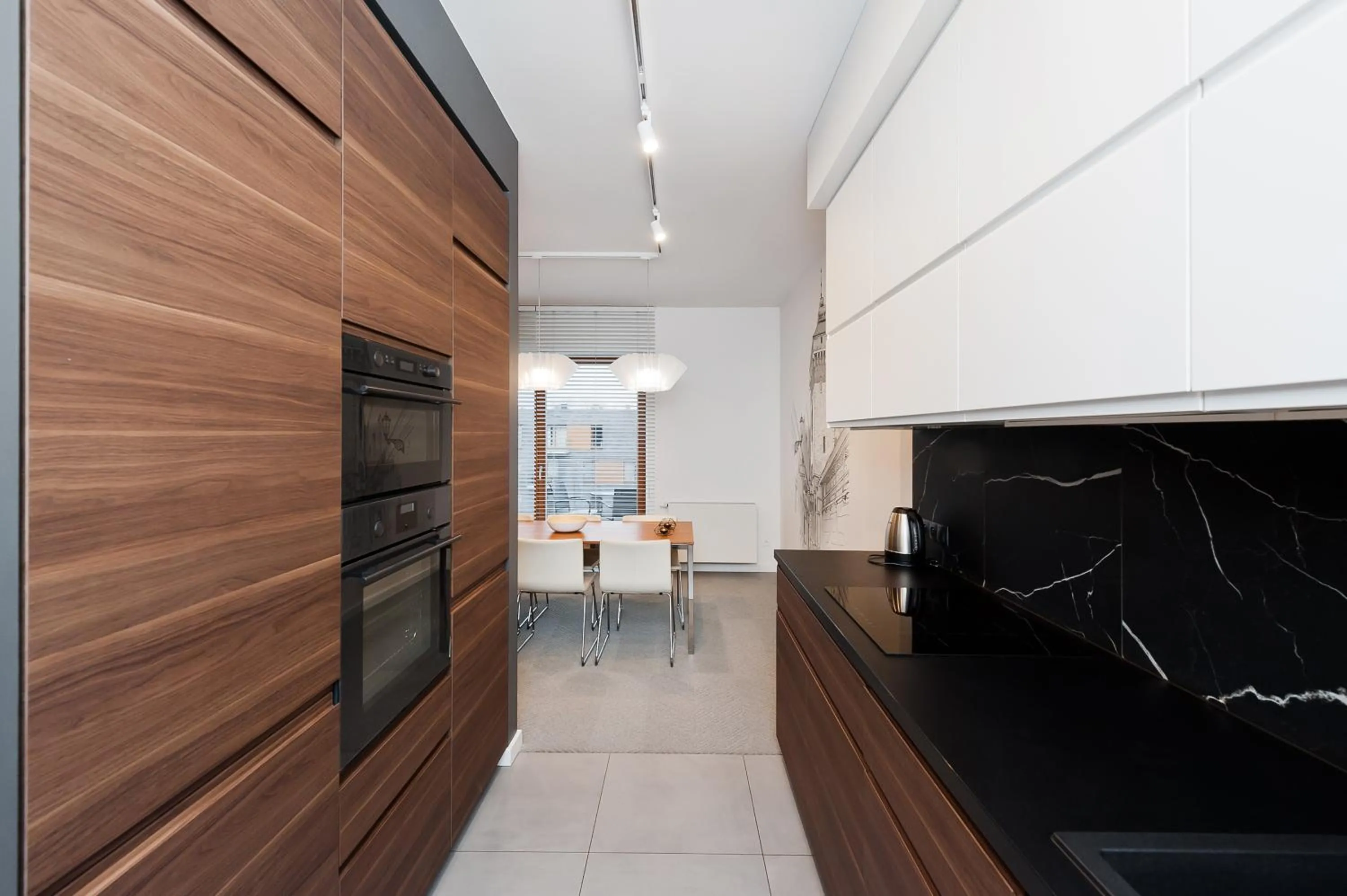Kitchen or kitchenette in Premium in Novum City Center, Sun & Snow