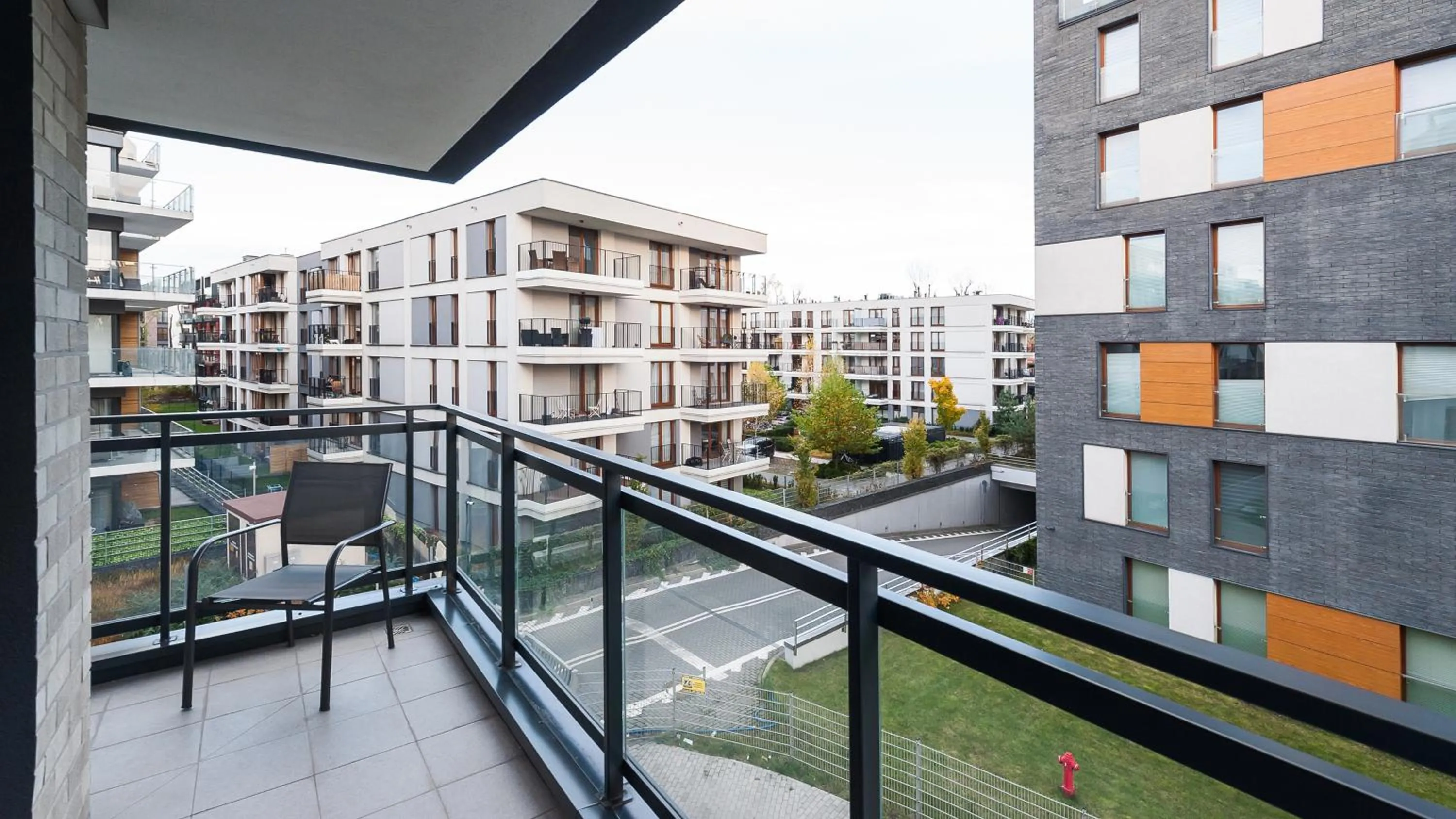 Balcony/Terrace in Premium in Novum City Center, Sun & Snow