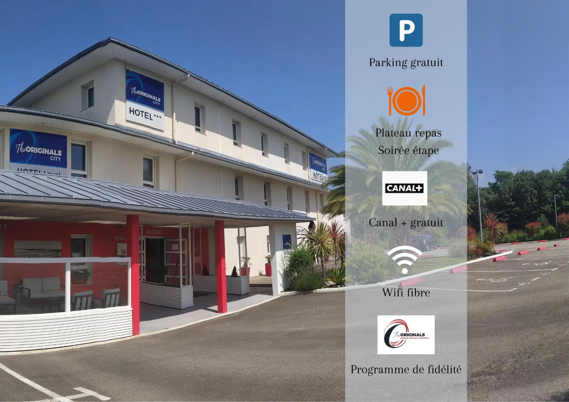 Property Building in The Originals City, Hotel Loval, Brest (Inter-Hotel)