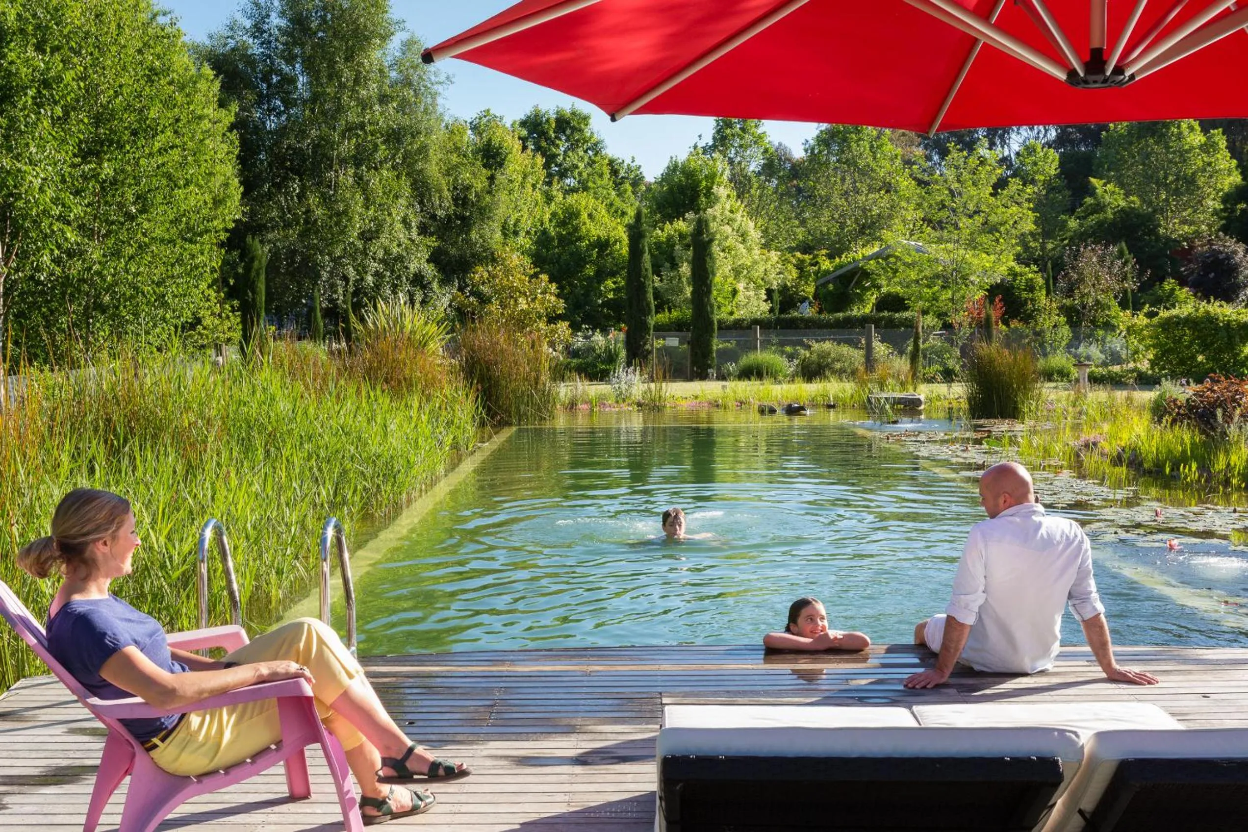 Swimming pool in Planetrees Estate