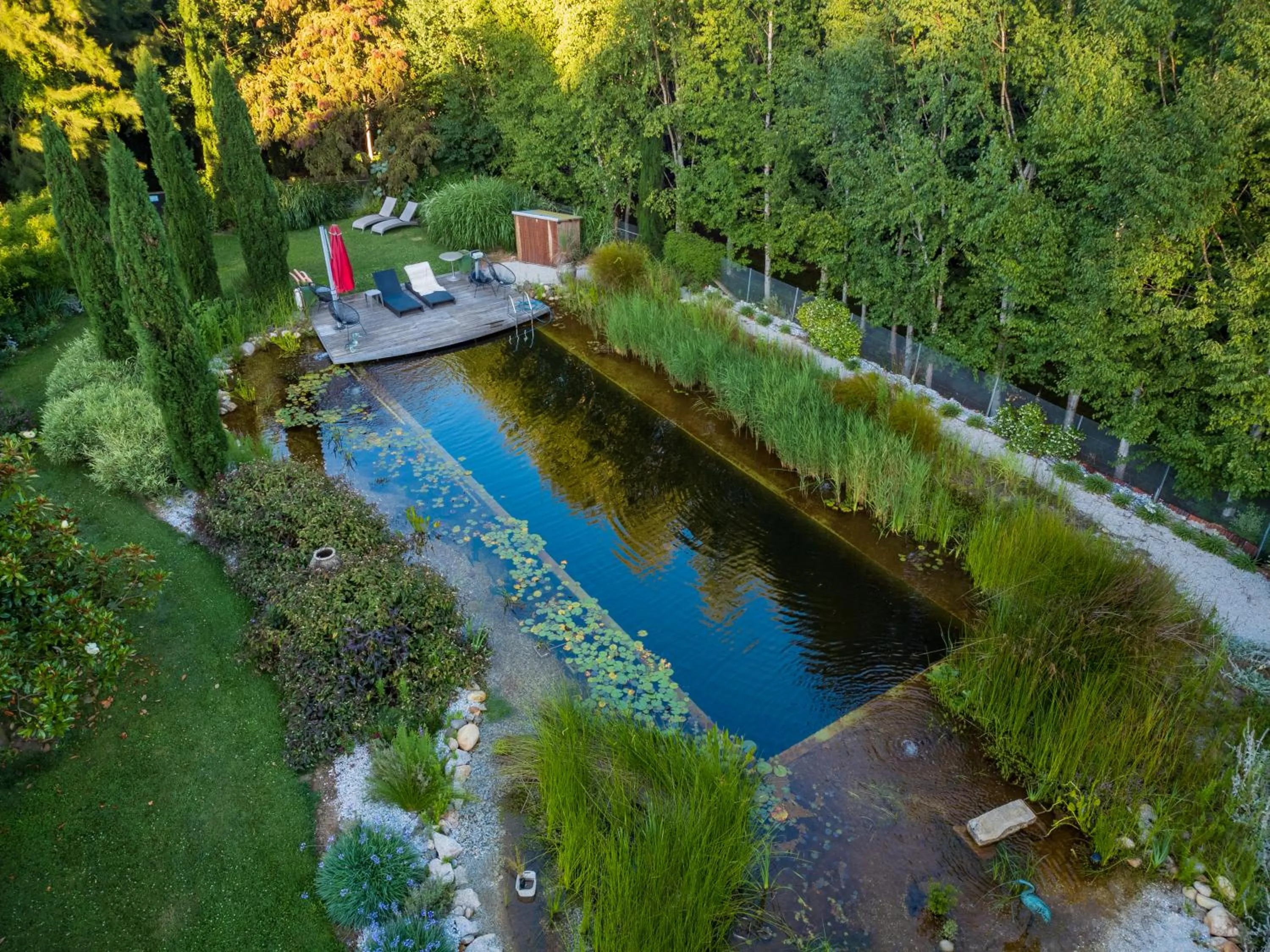 Swimming pool in Planetrees Estate