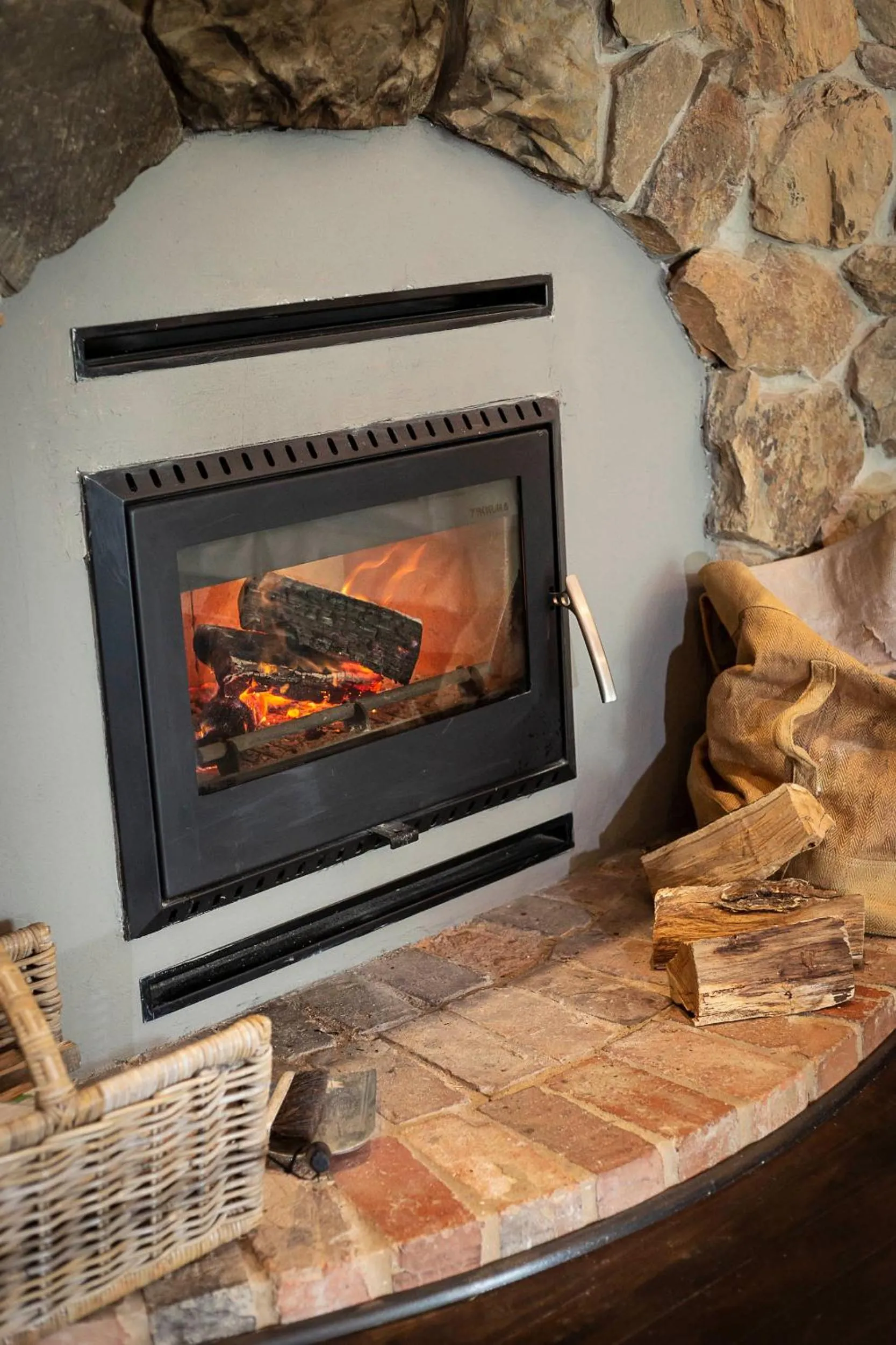 fireplace in Planetrees Estate