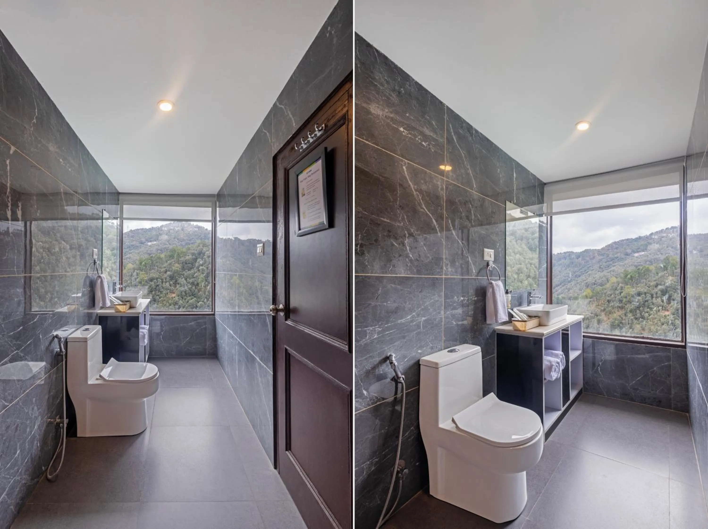 Bathroom in Treebo Lords Garden Glory With Centralised Heating