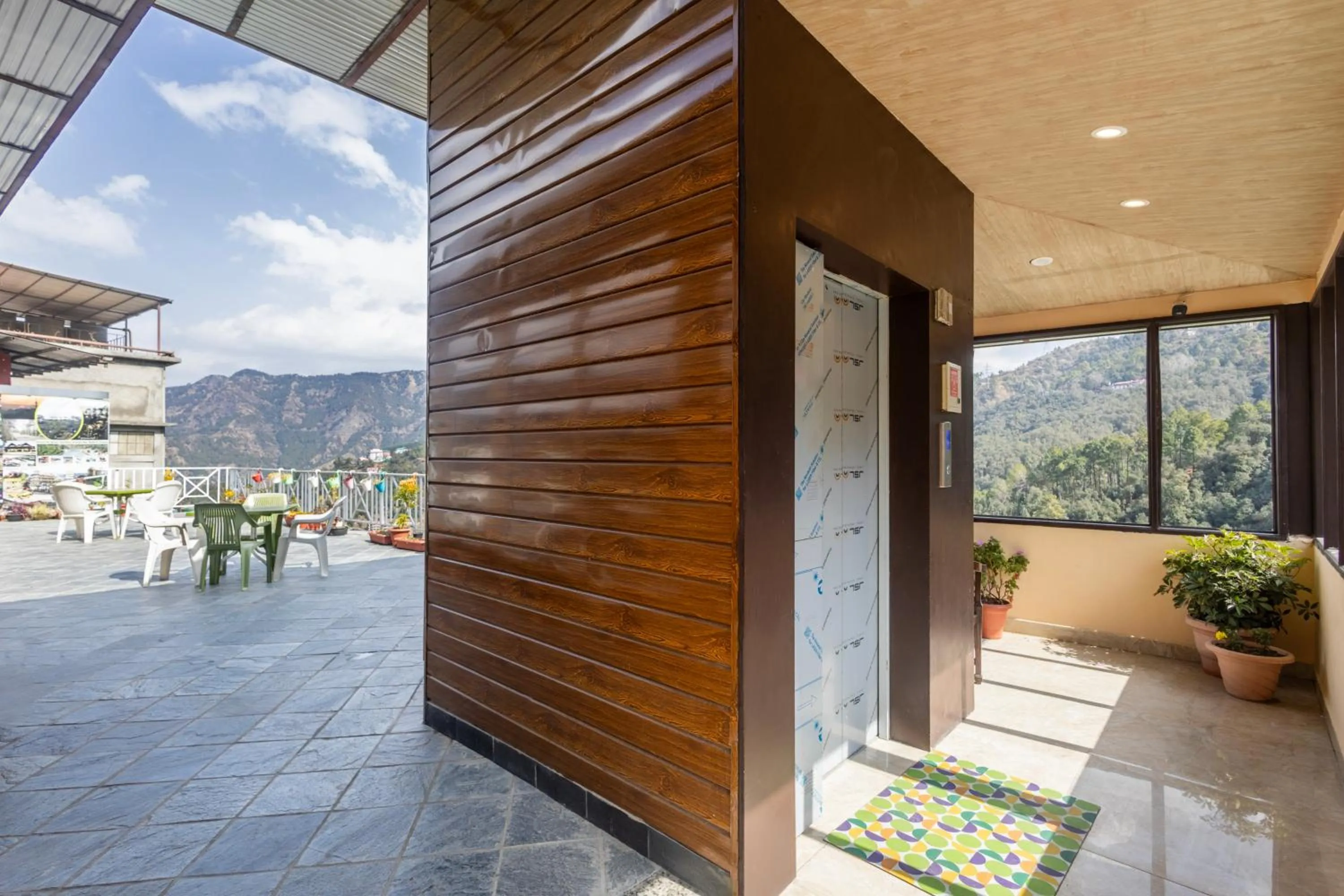 elevator in Treebo Lords Garden Glory With Centralised Heating