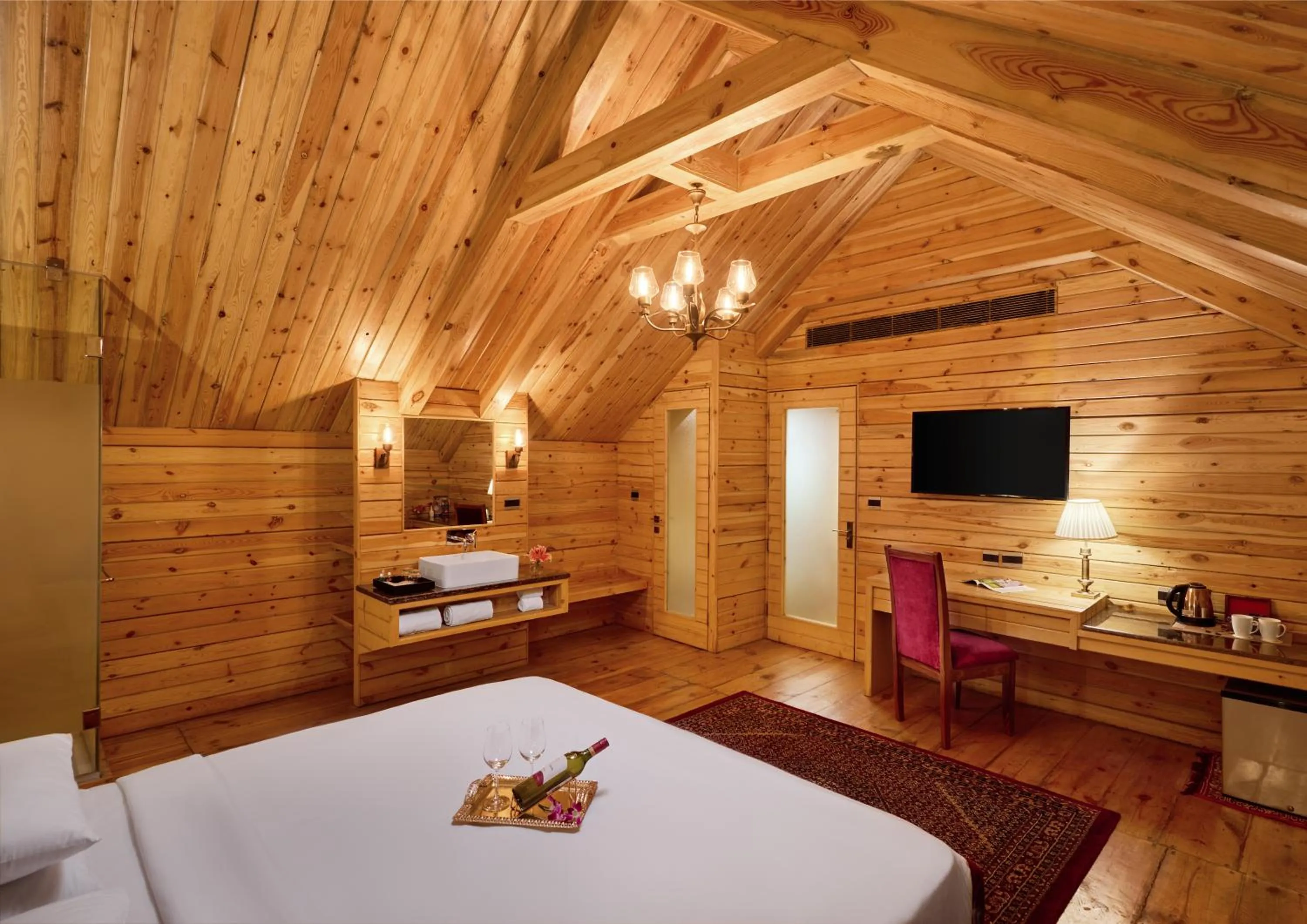 Bed in Deventure Shimla Hills