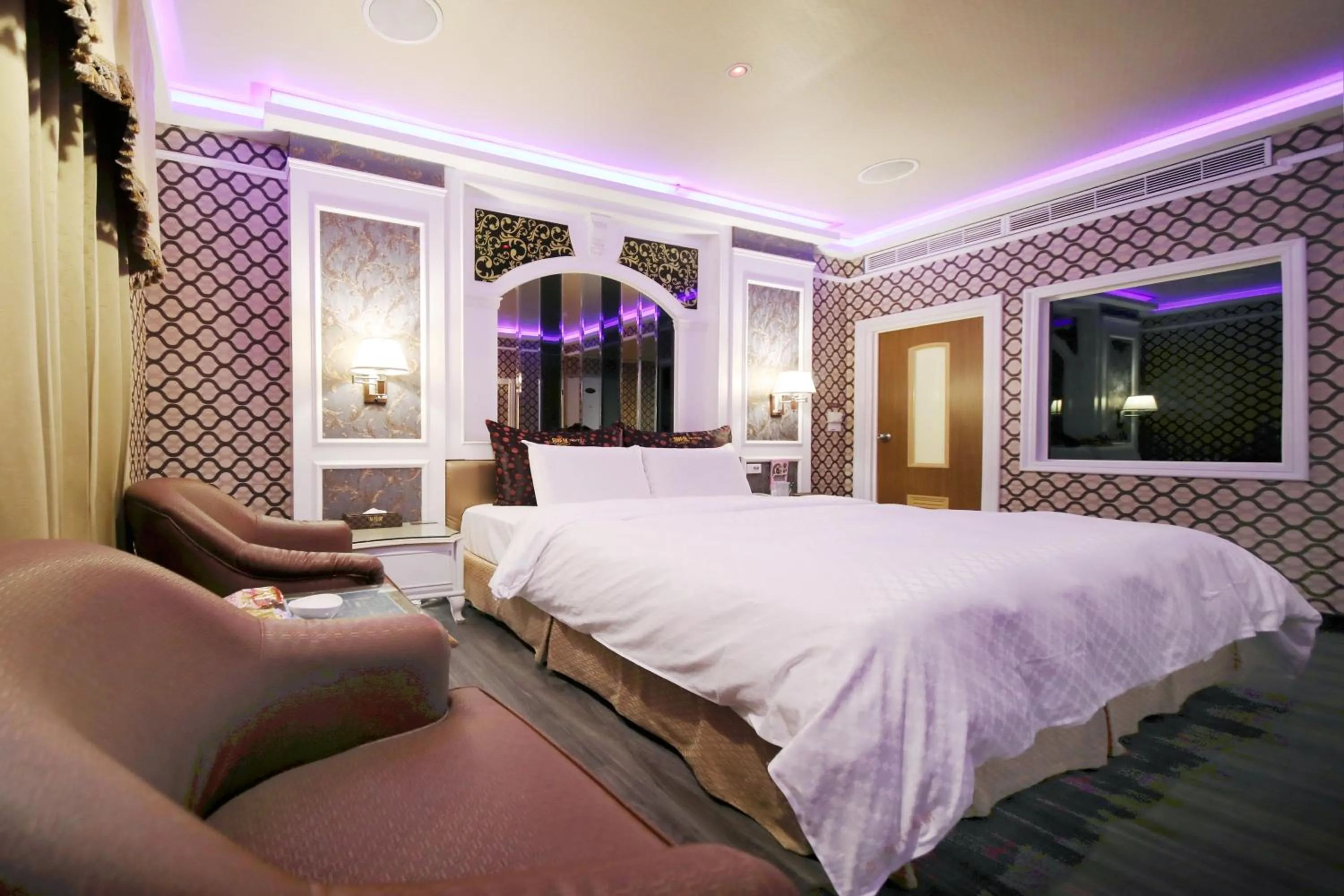 Bed in Wen Sha Bao Motel-Xinying