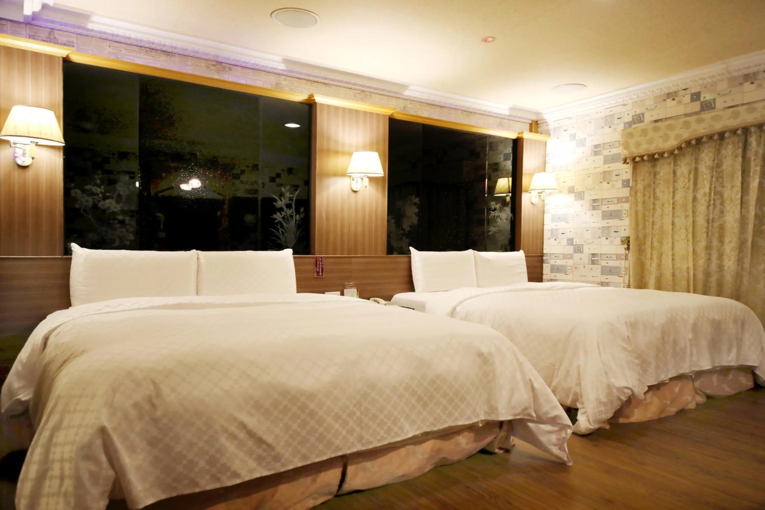 Bed in Wen Sha Bao Motel-Xinying