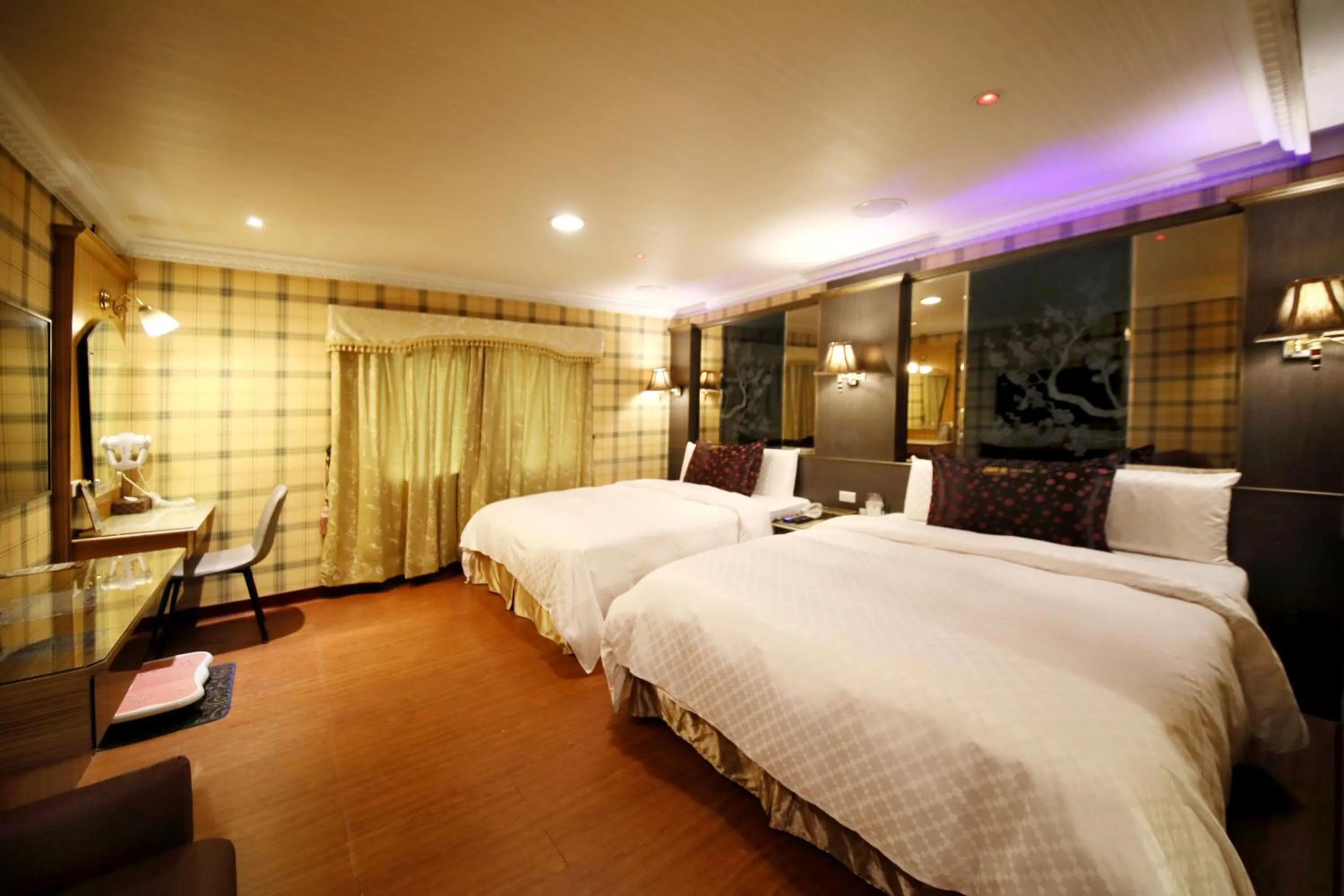 Bed in Wen Sha Bao Motel-Xinying