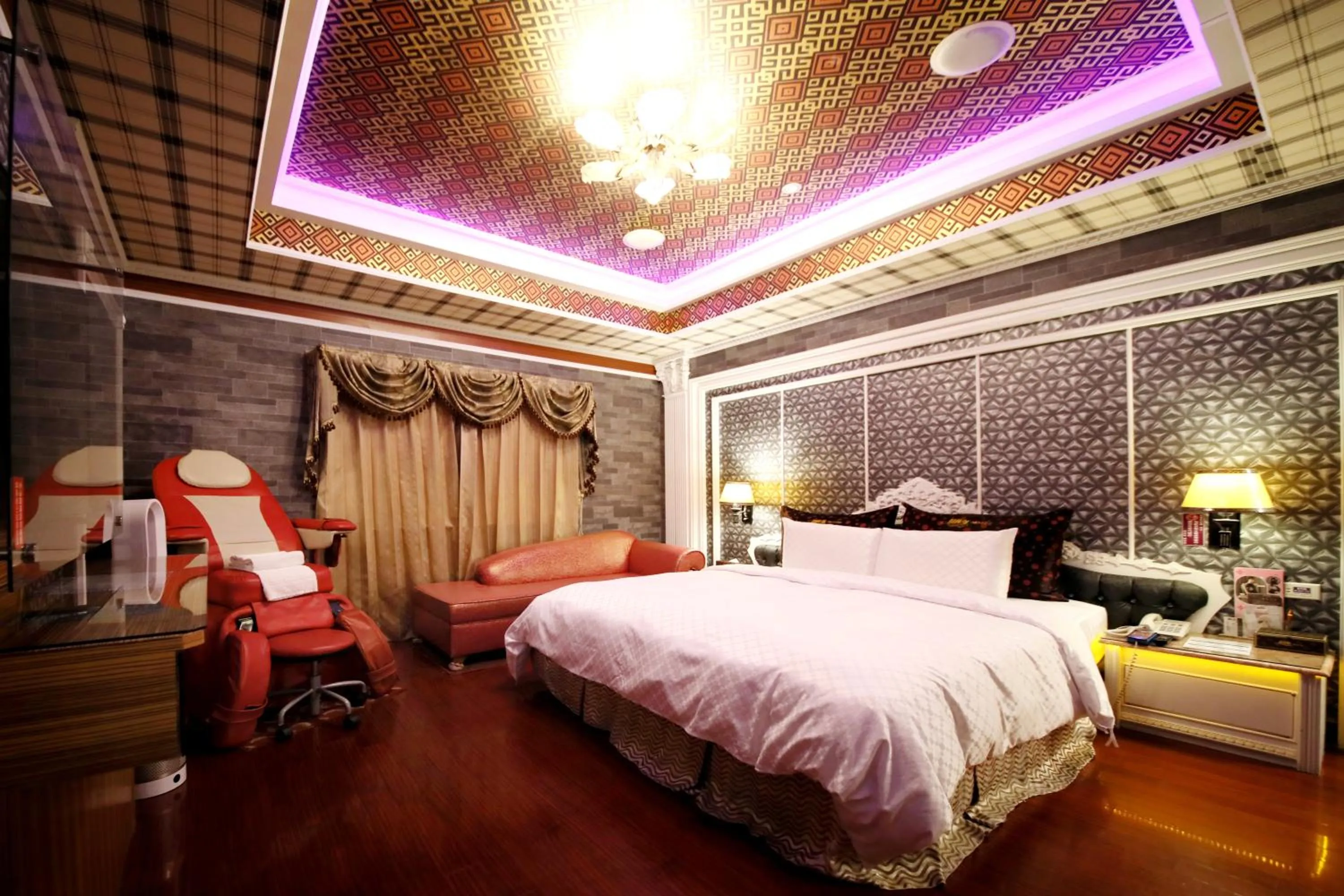 Bed in Wen Sha Bao Motel-Xinying