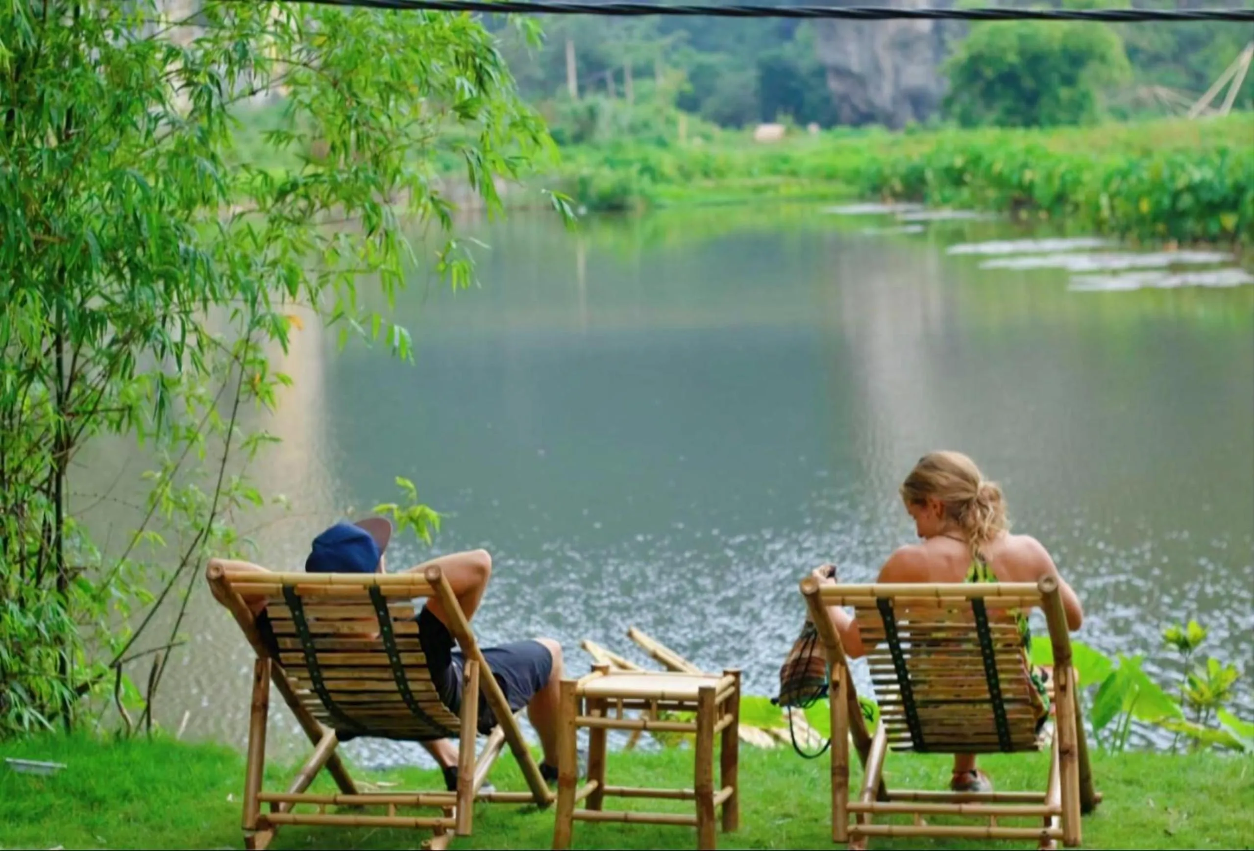 Natural landscape in Quoc Khanh Bamboo Homestay