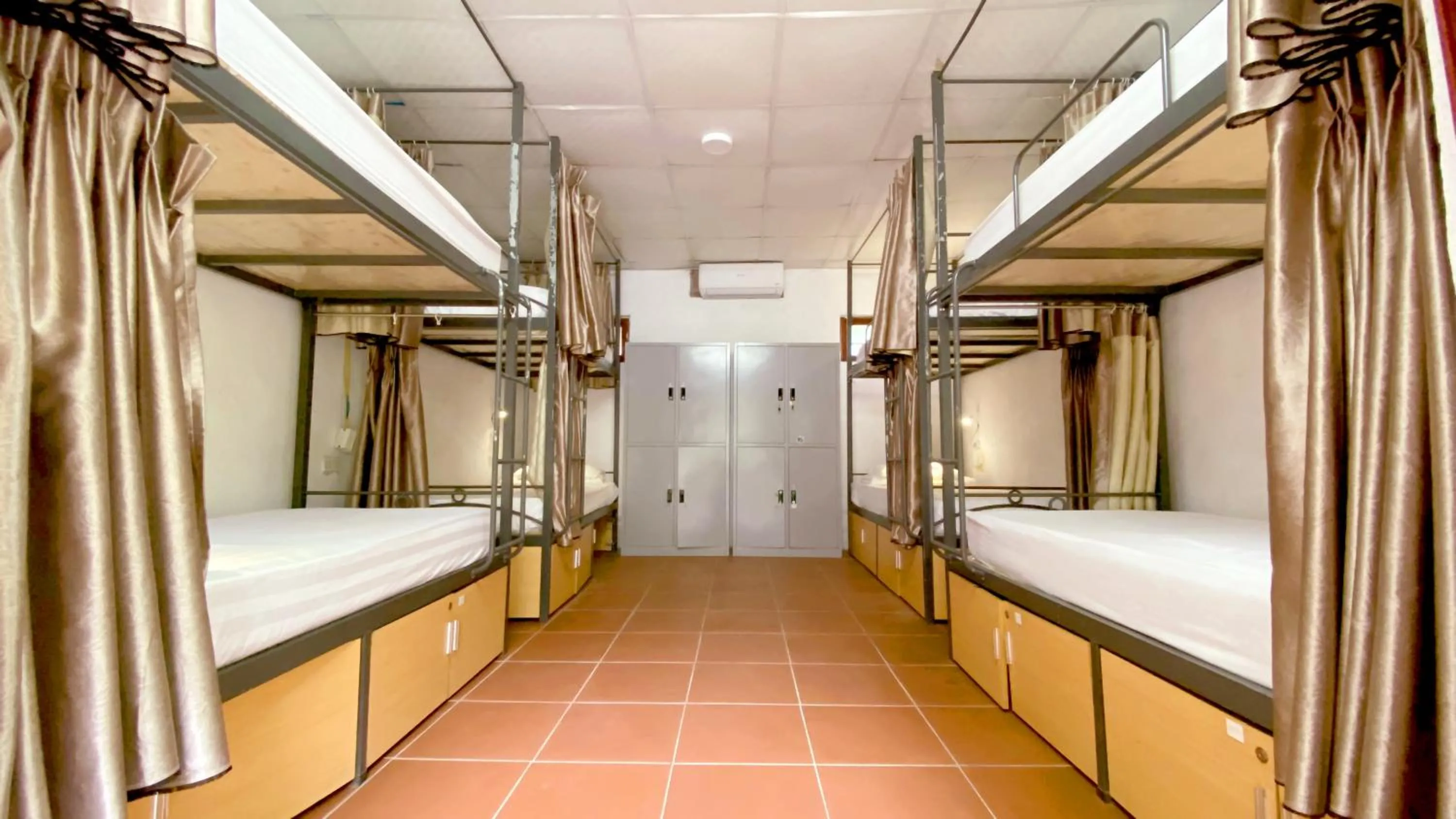 Bed in Quoc Khanh Bamboo Homestay