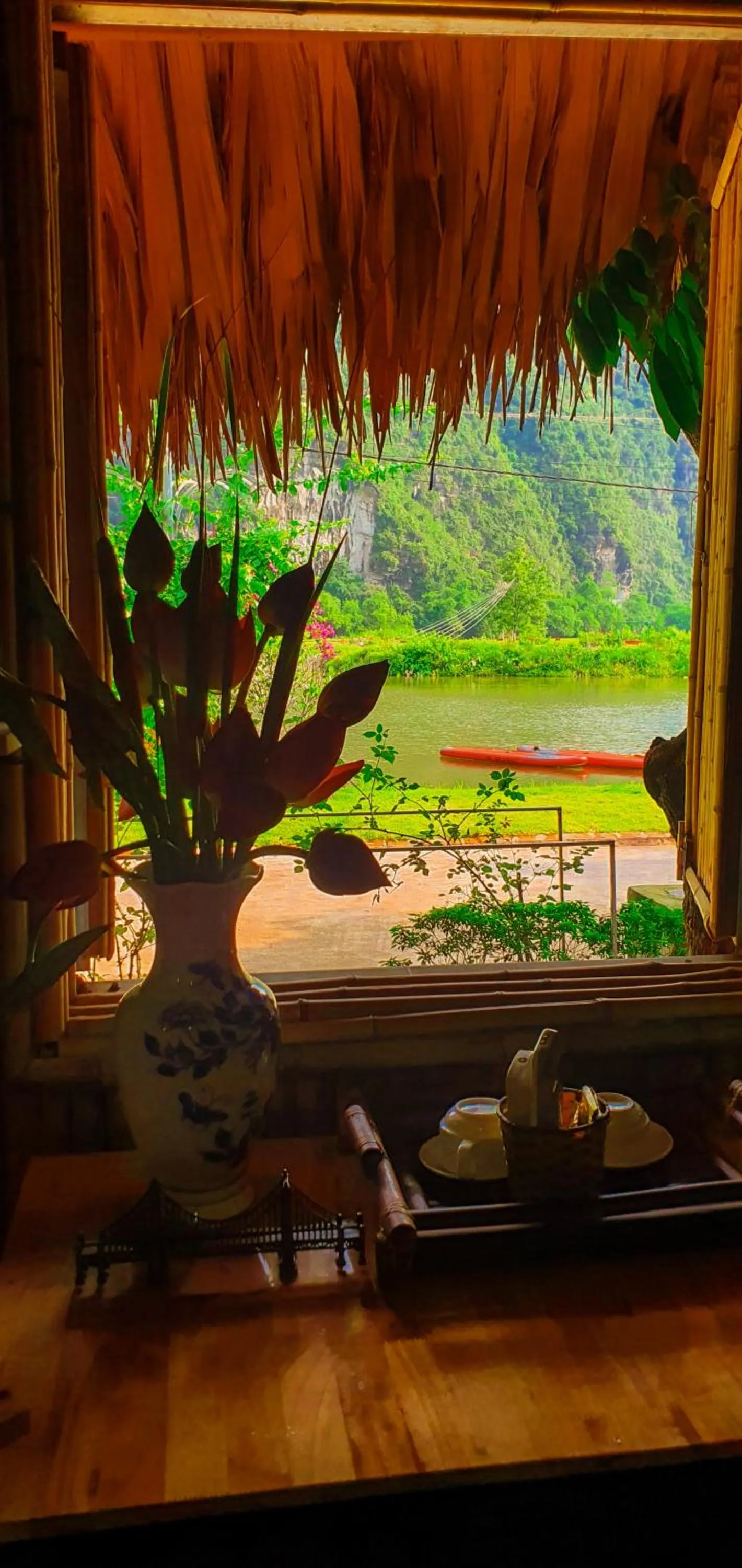 Day in Quoc Khanh Bamboo Homestay