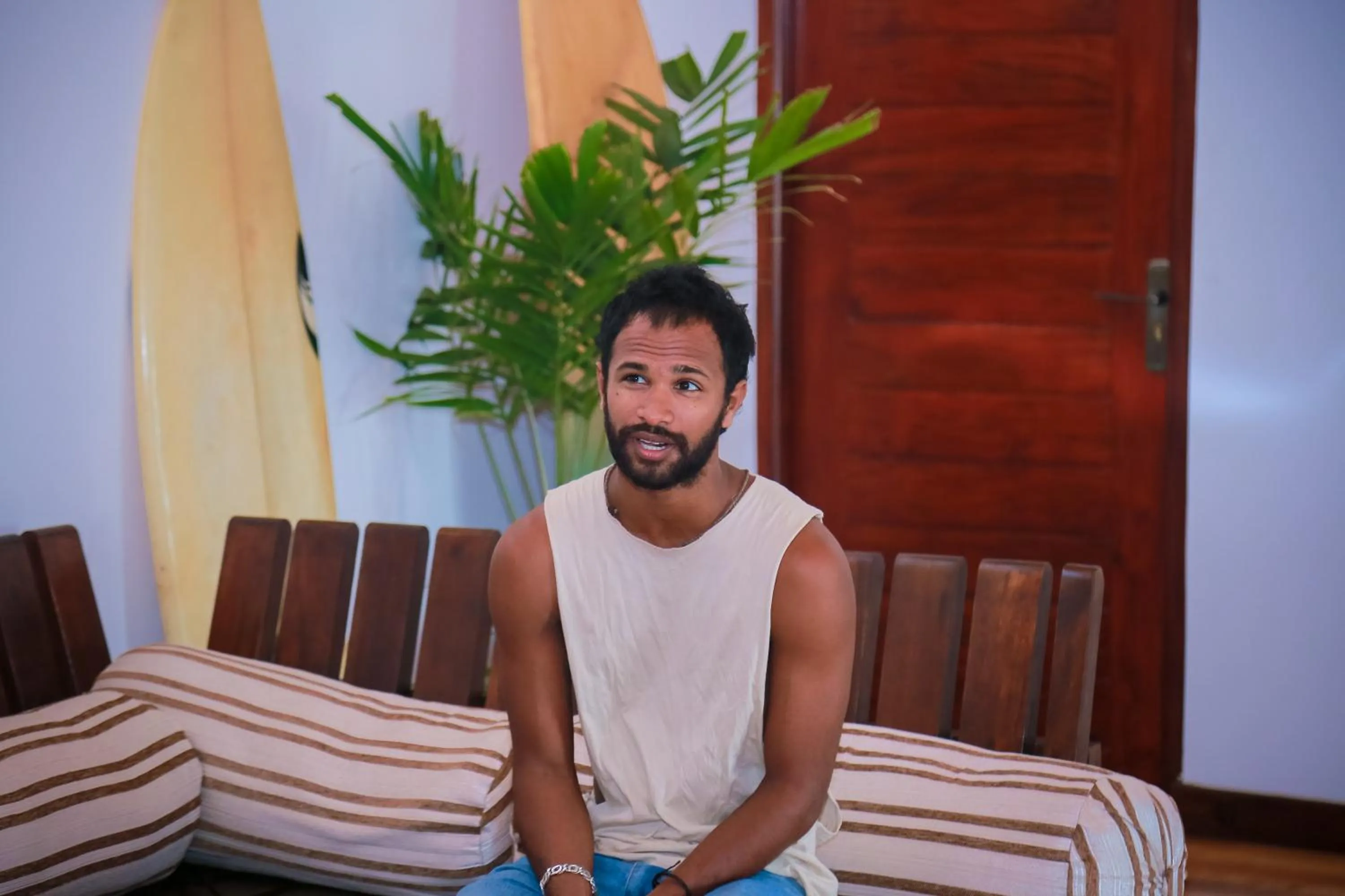 Lobby or reception in Cozy Sea view Inn