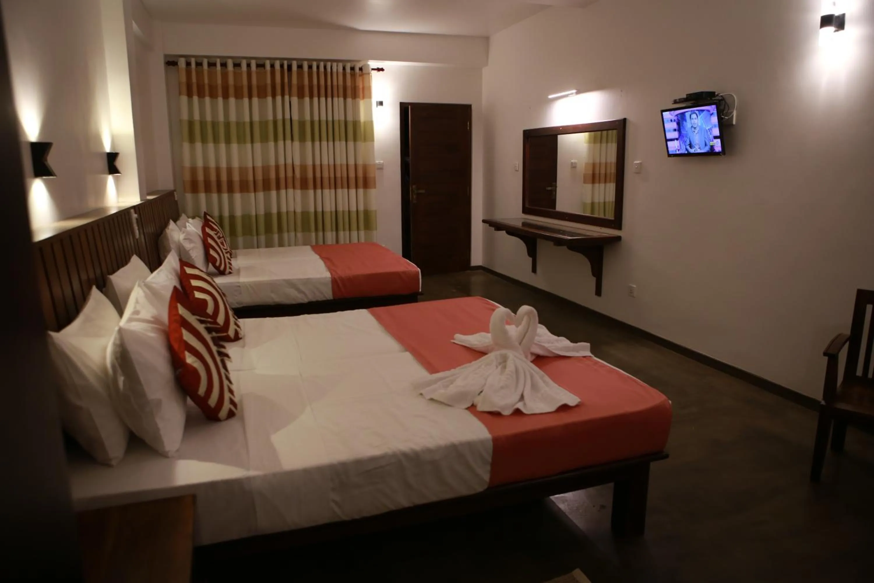 Bed in Cozy Sea view Inn