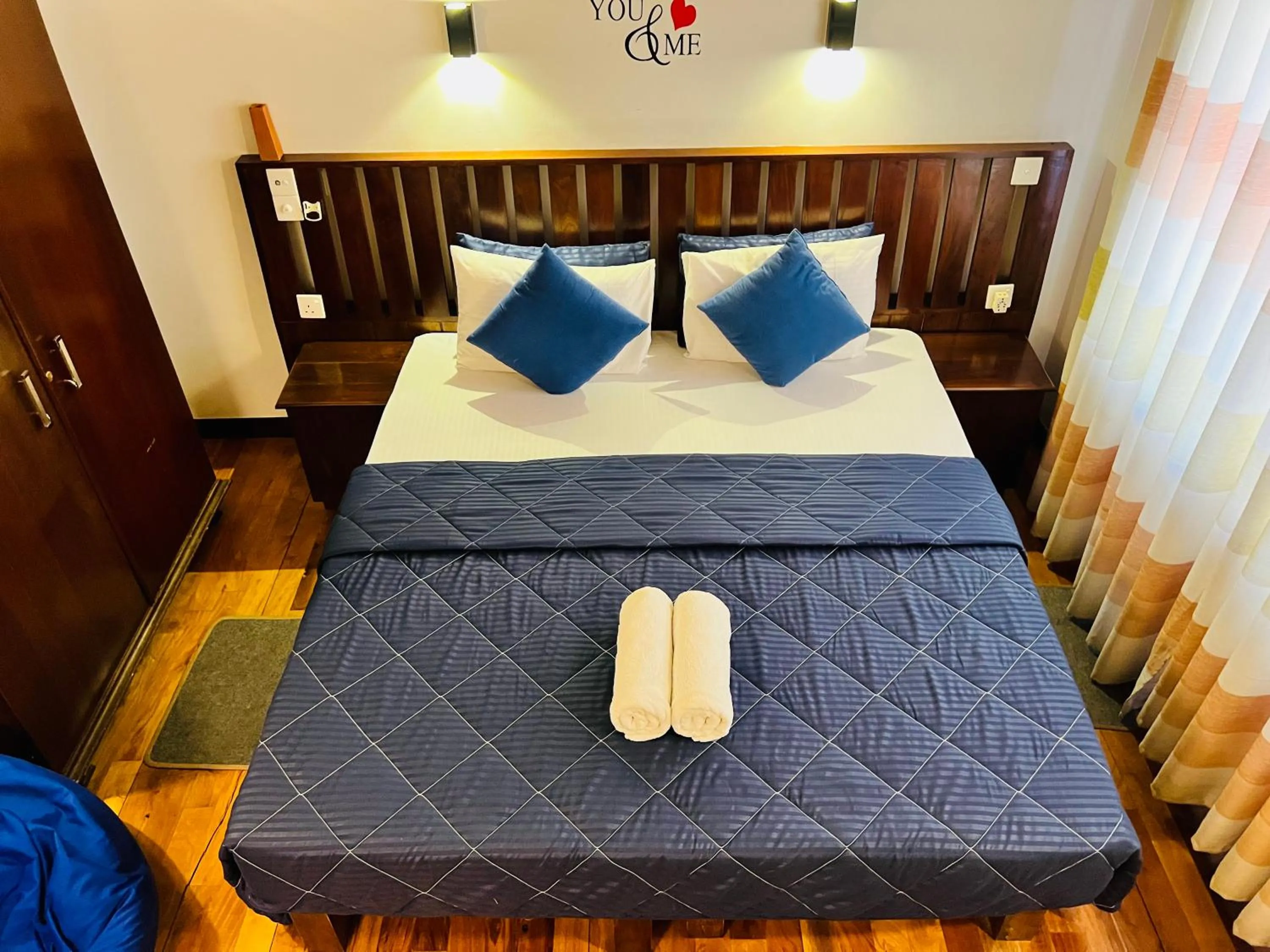 Bed in Cozy Sea view Inn