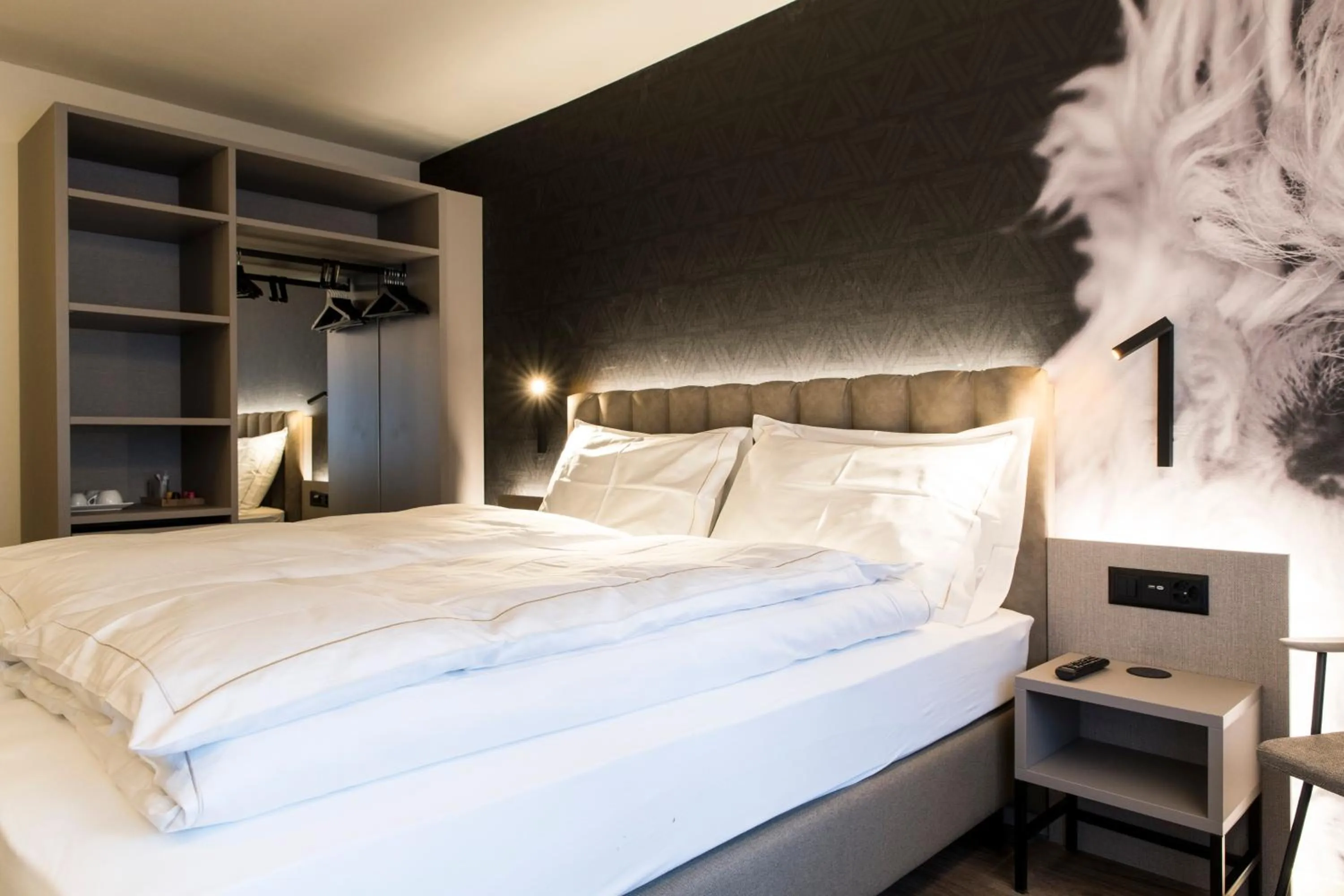 Bed in Adaastra Boutique Hotel