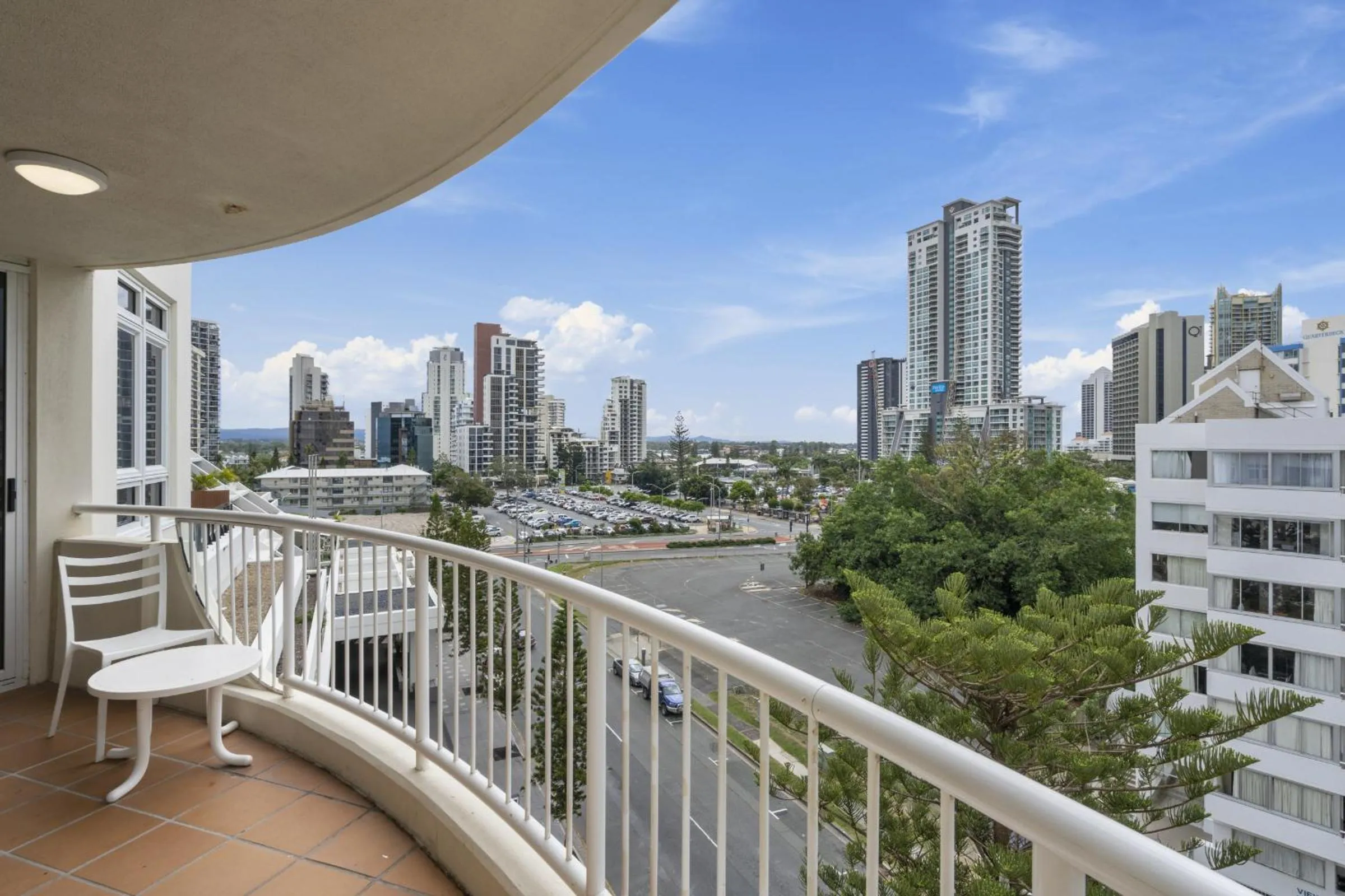 View (from property/room) in Moroccan Resort - HR Surfers Paradise
