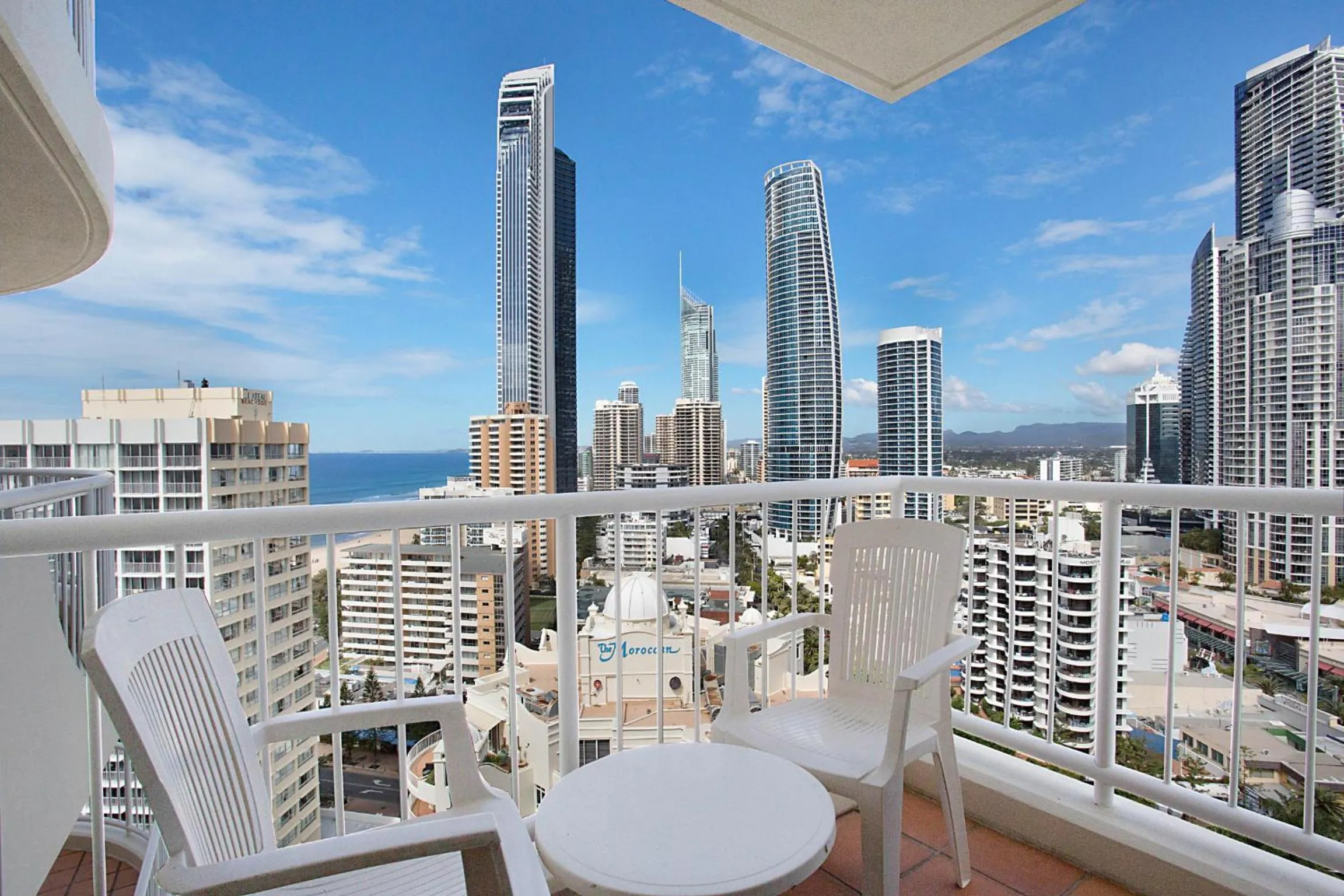 Balcony/Terrace in Moroccan Resort - HR Surfers Paradise