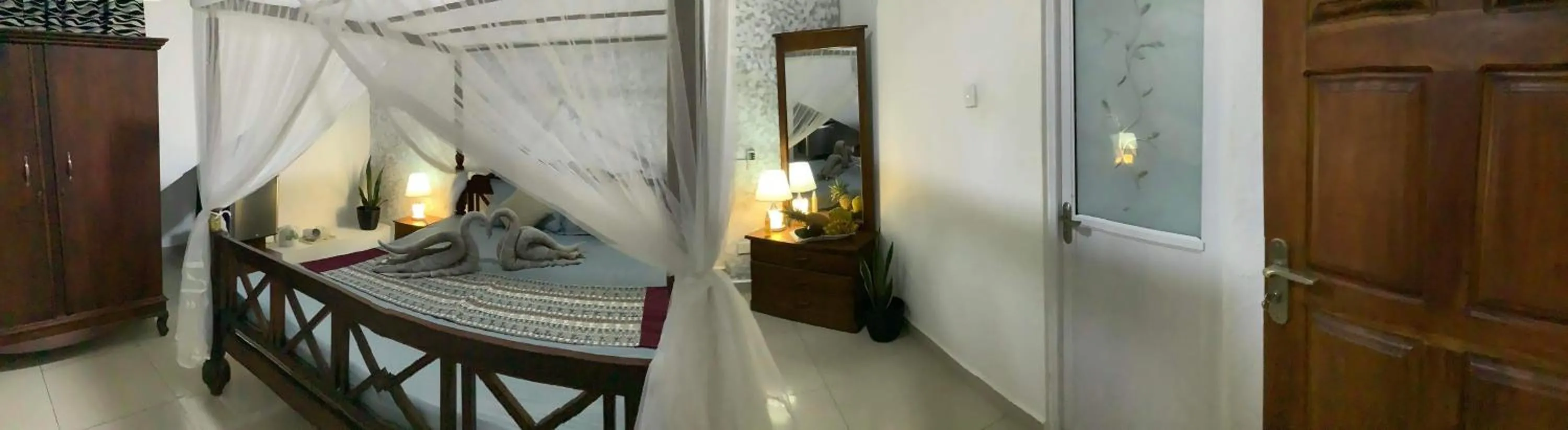 Bed in El Corazon De Hikkaduwa